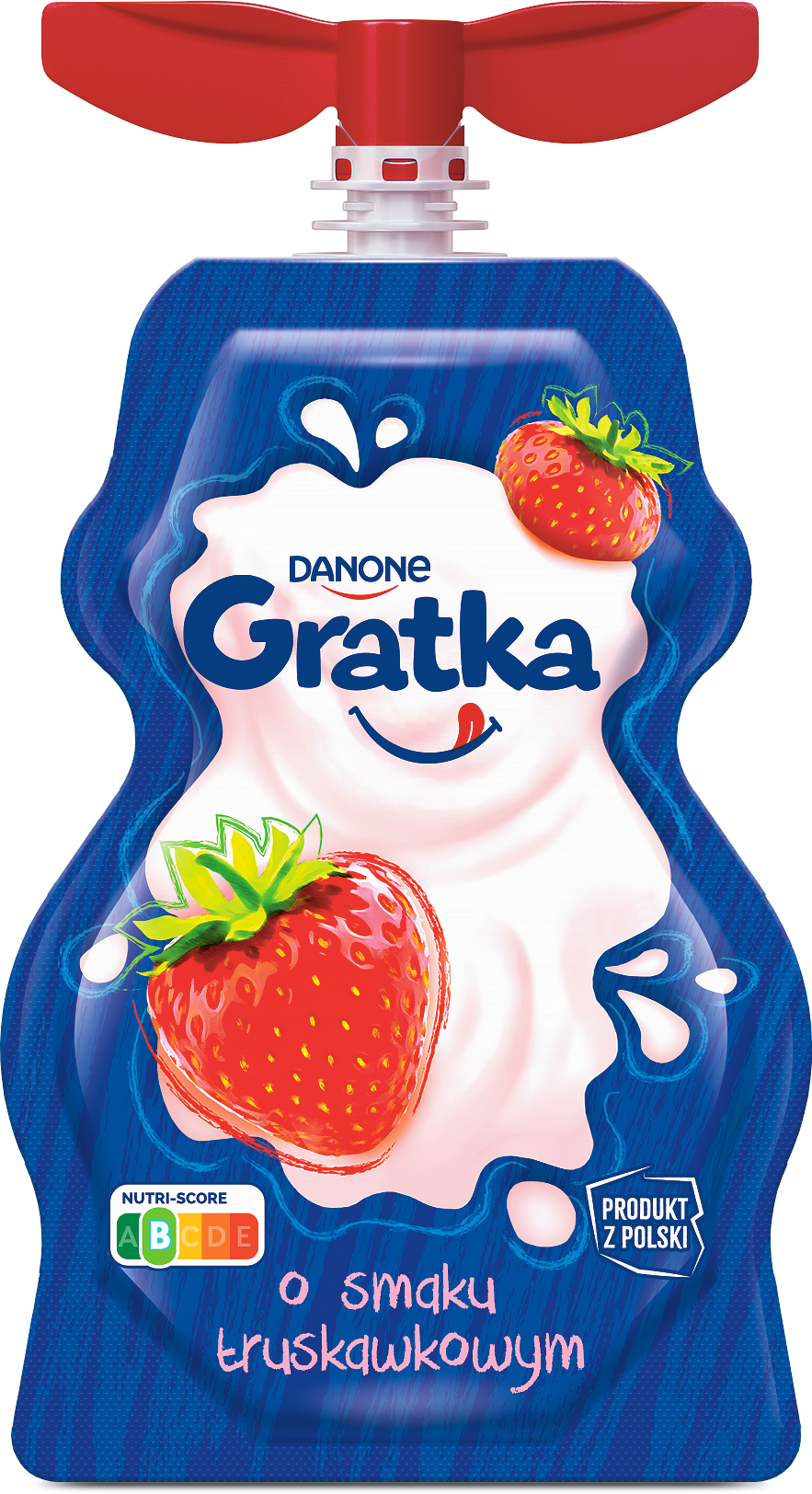 Gratka Deser O Smaku Truskawkowym W Saszetce 65G
