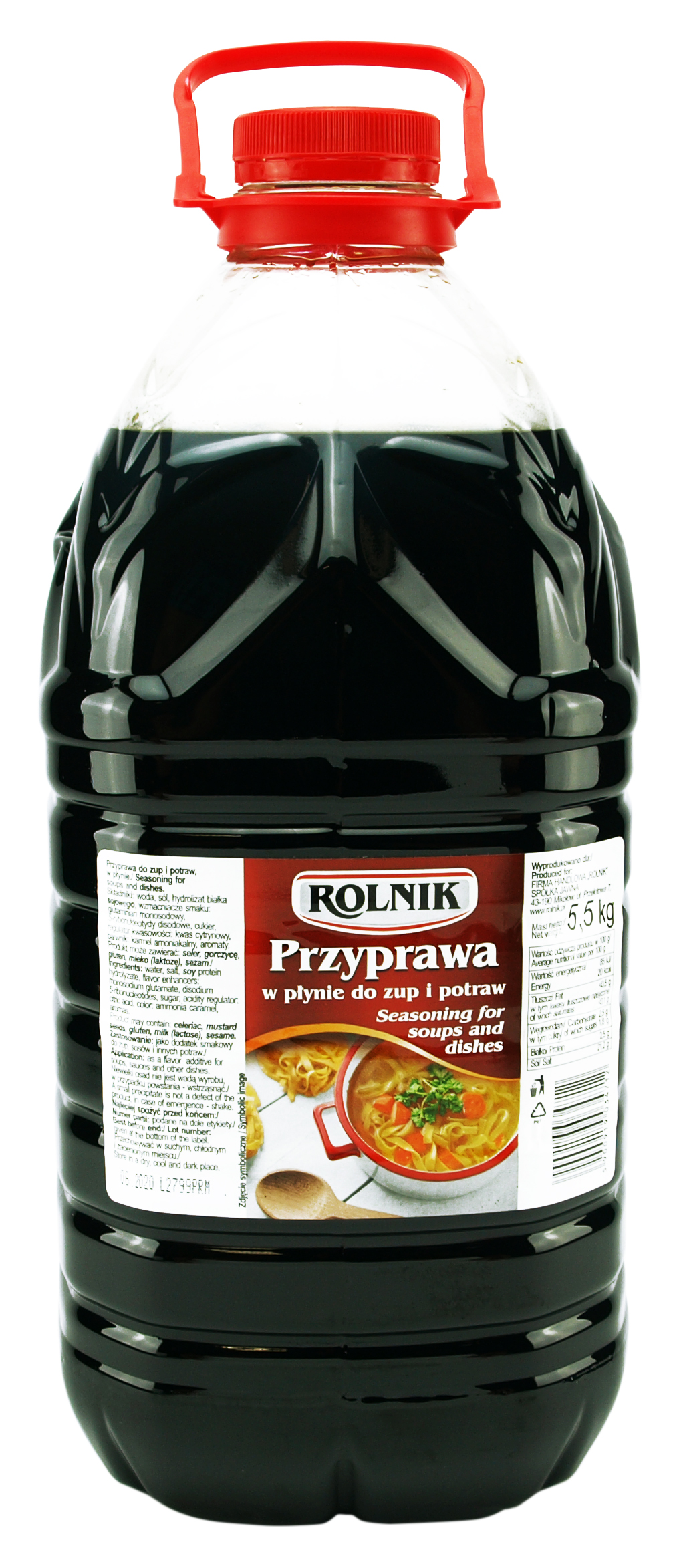 Przyprawa W Płynie Do Zup I Potraw Rolnik 5,5 Kg