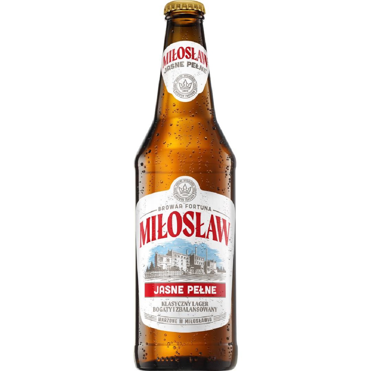 Miłosław Jasne Pełne 500Ml Butelka Zwrotna