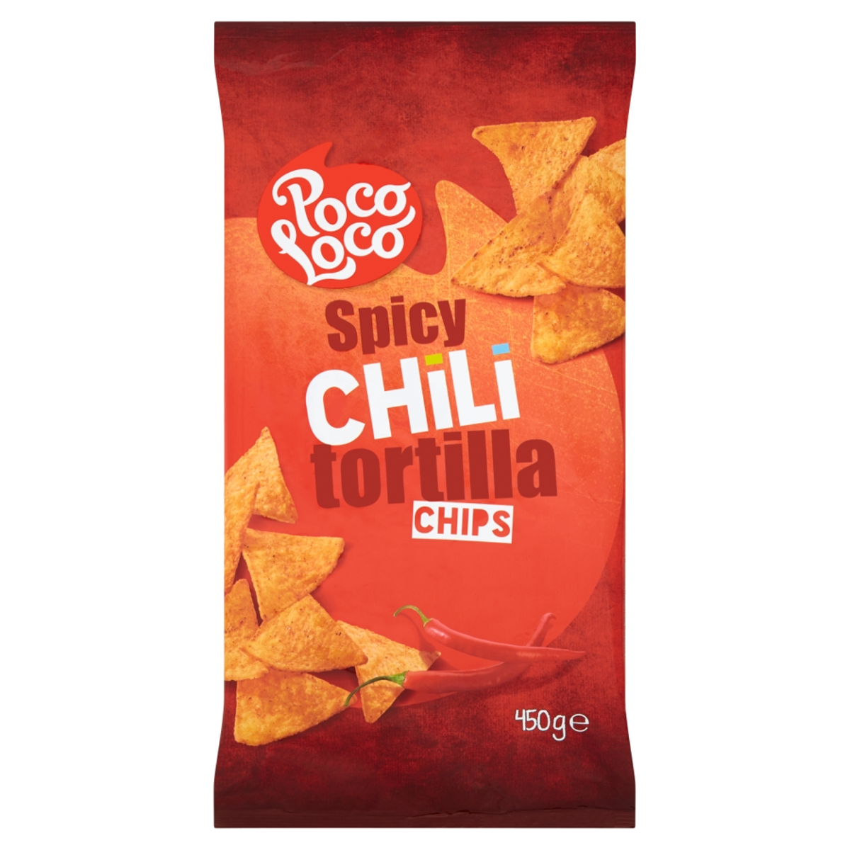 Torilla Chips Chilli 450G Poco Loco