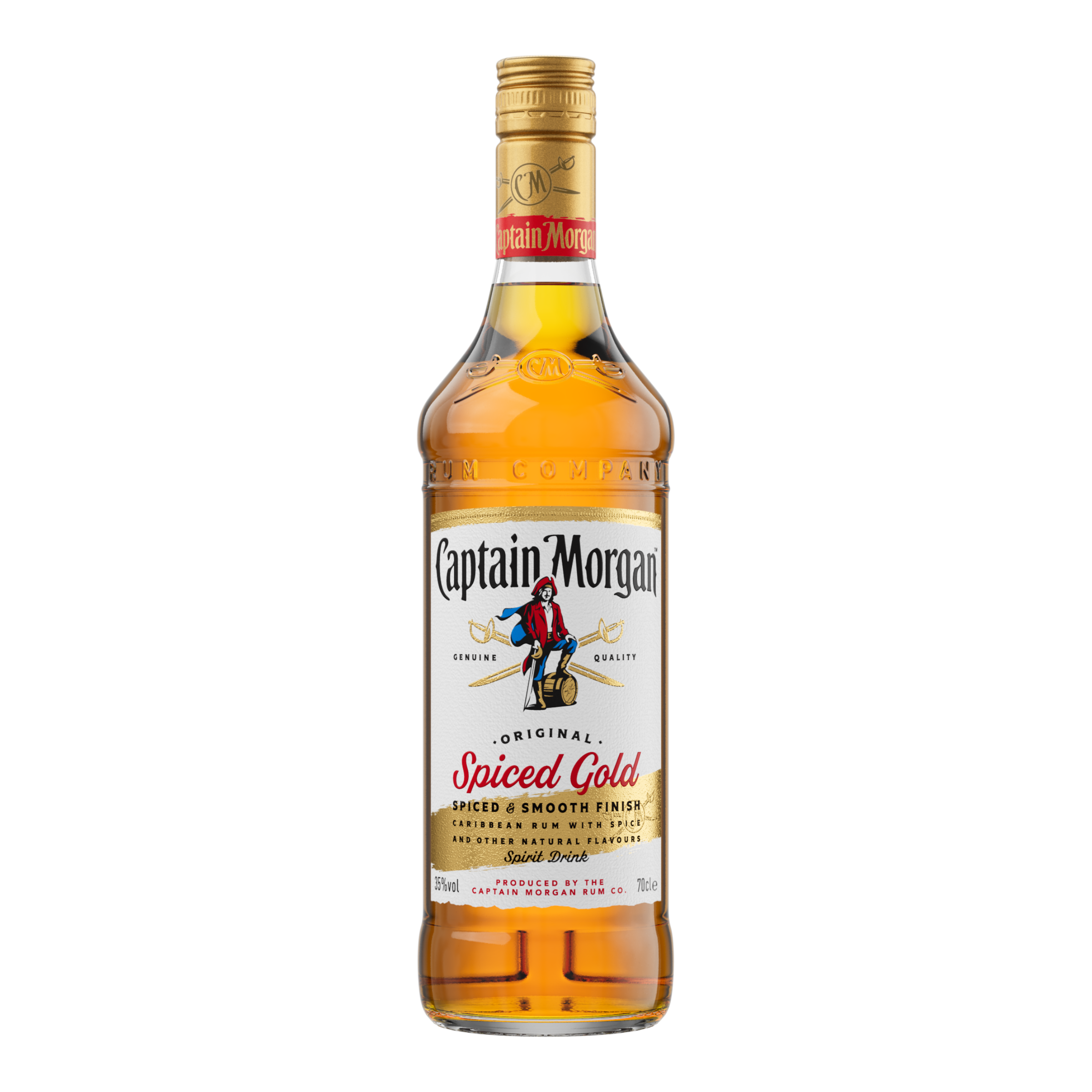 Rum Captain Morgan Spiced Gold 35% 700Ml