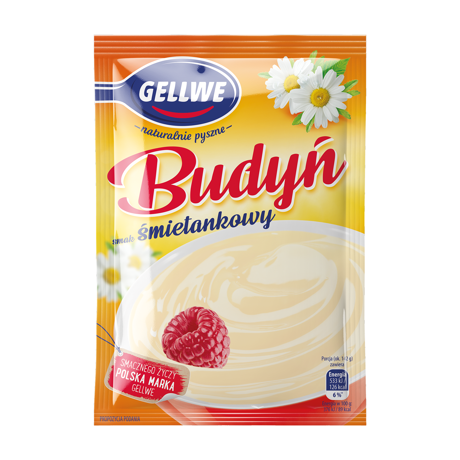 Gellwe Budyń Śmietankowy 40G