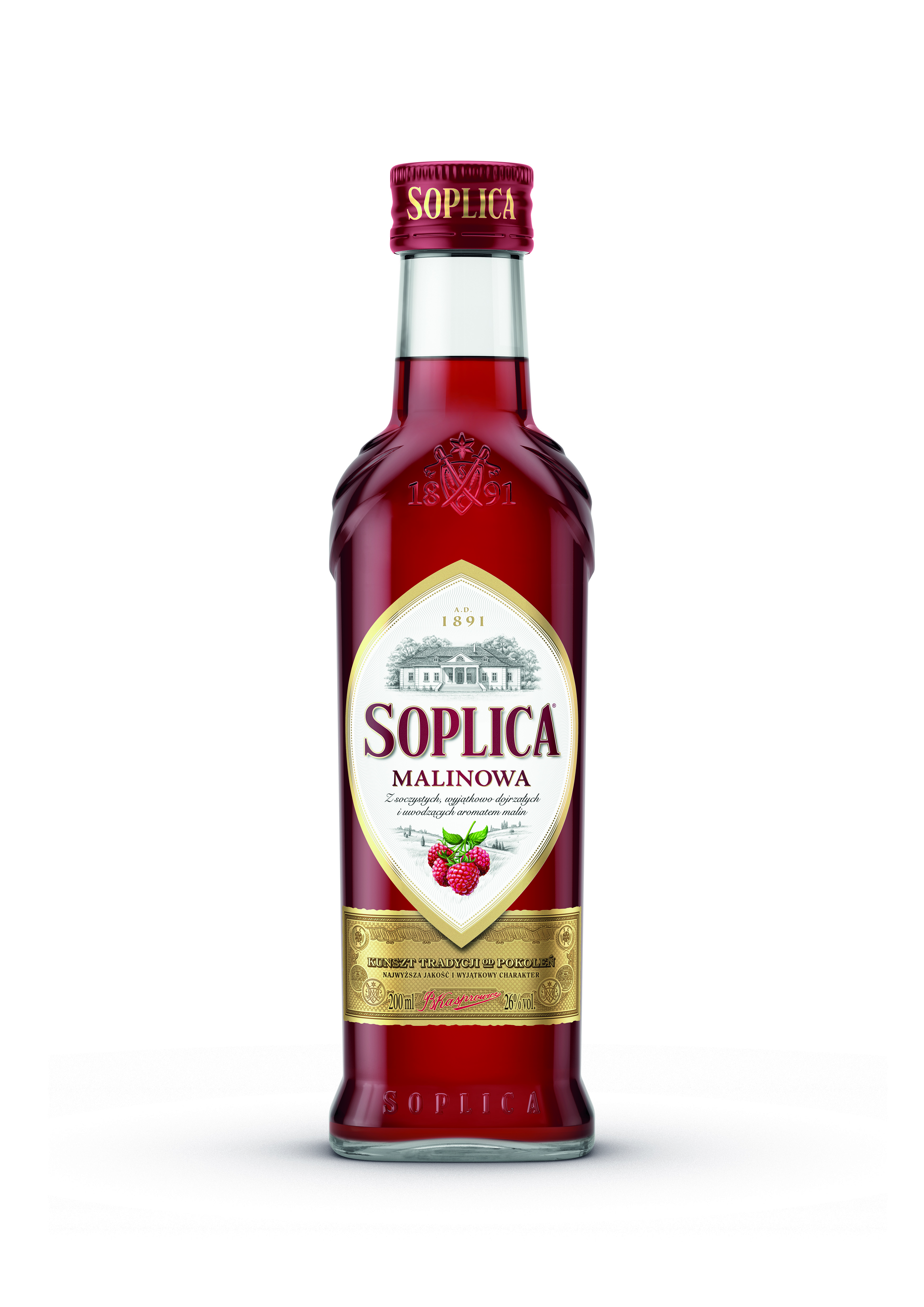 Soplica Malinowa 26% 200 Ml