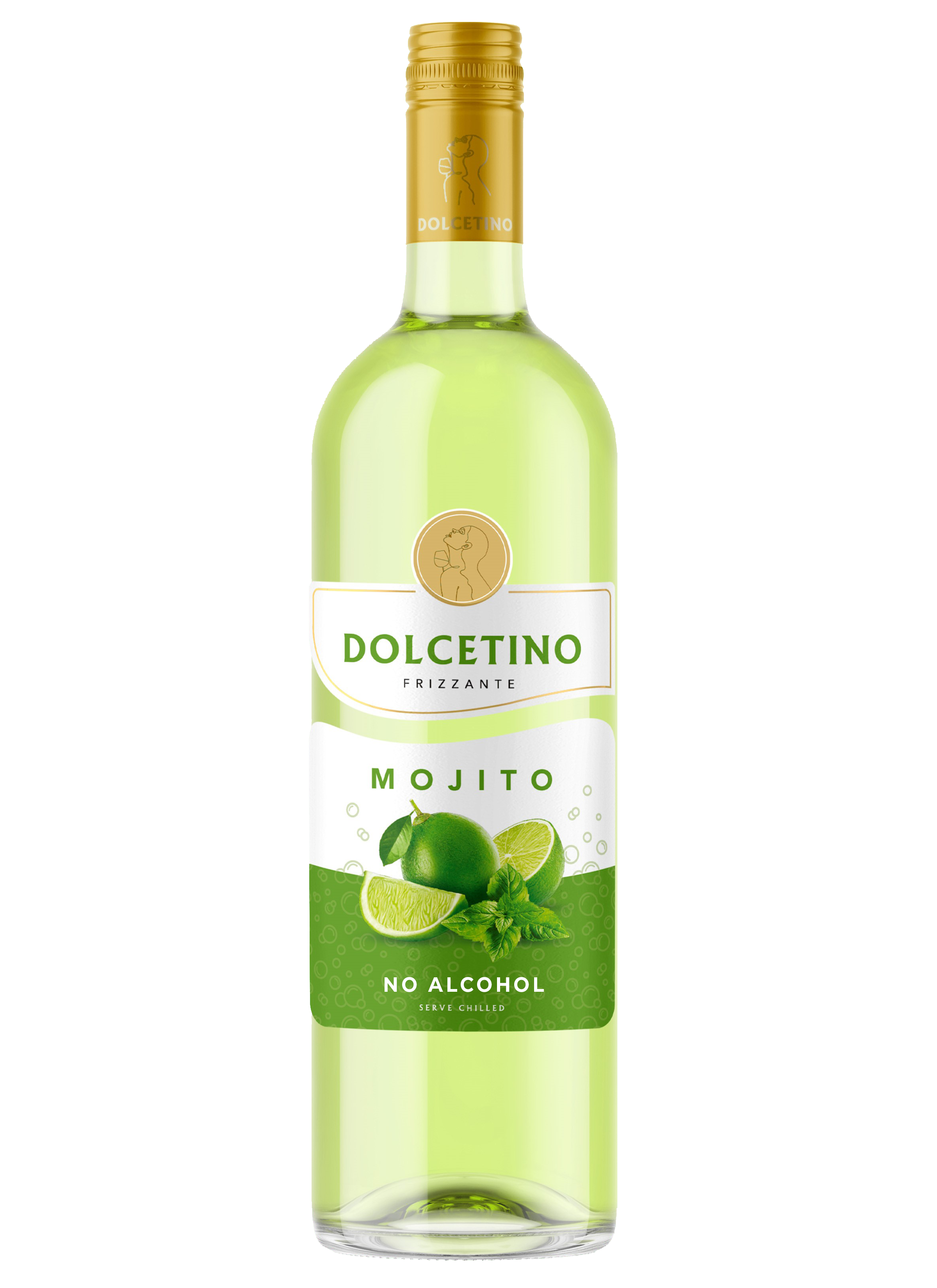 Dolcetino Frizzante Mojito Zero 0,75L / 0,0% / 12 / Pl