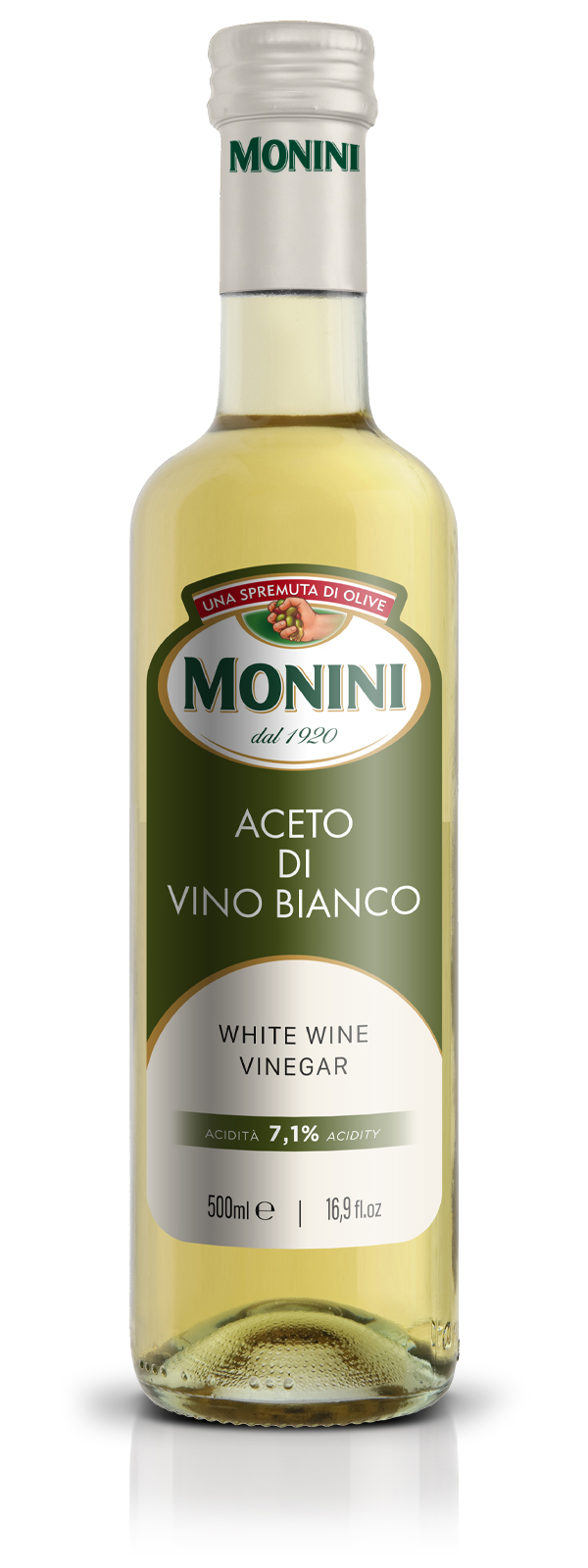 Monini Ocet Winny Biały 500 Ml
