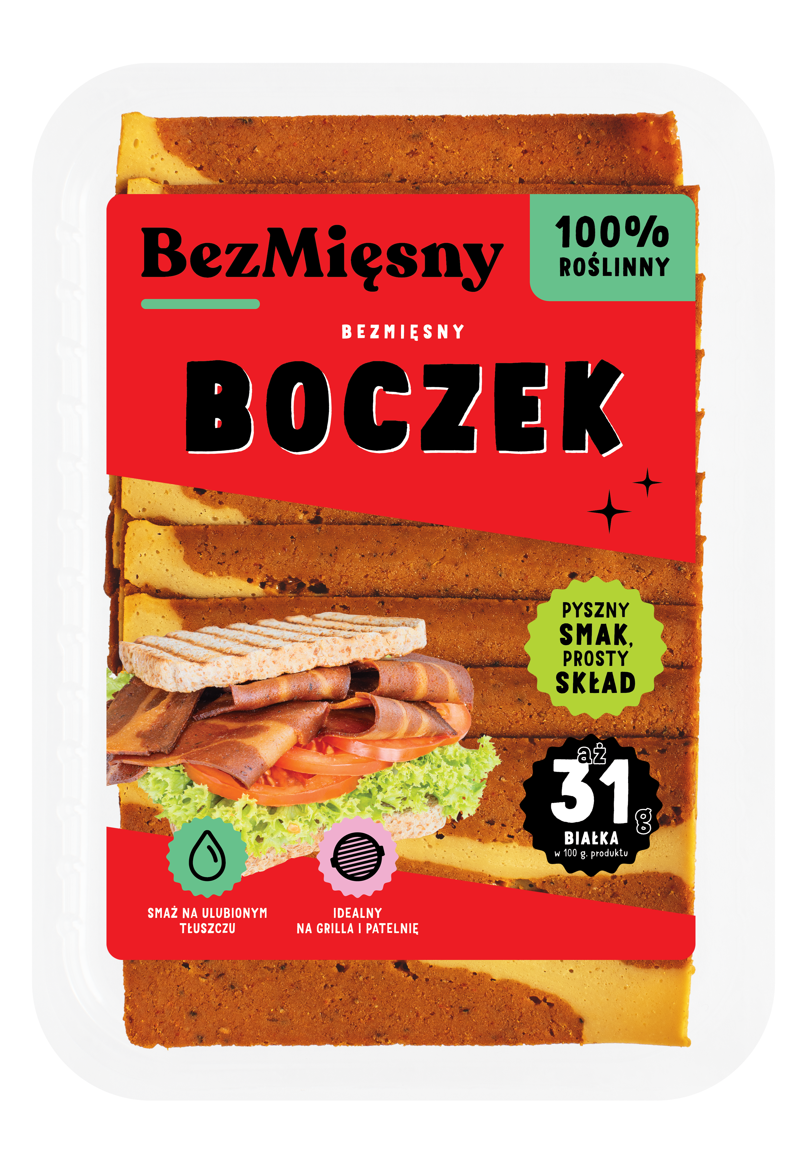 Bezmięsny Boczek 100 G Bezmięsny
