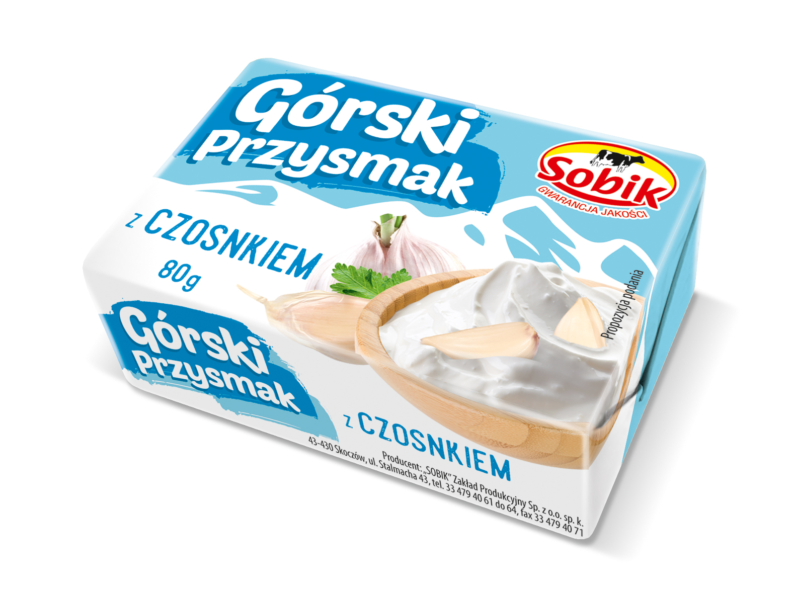 Sobik Górski Przysmak O Smaku Czosnku 80G