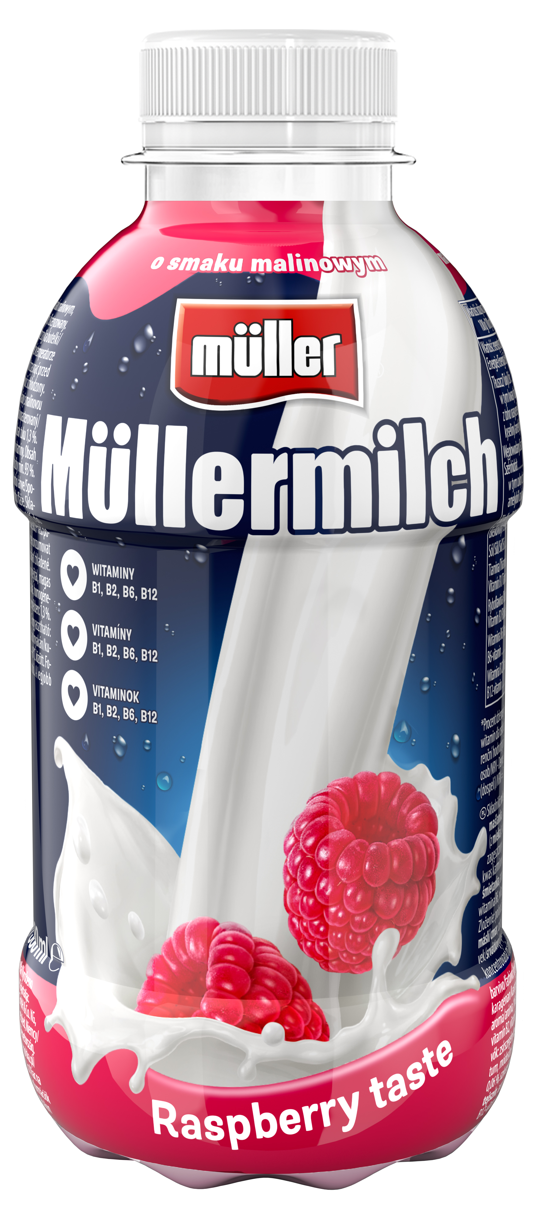 Napój Mleczny Müllermilch Raspberry 400G