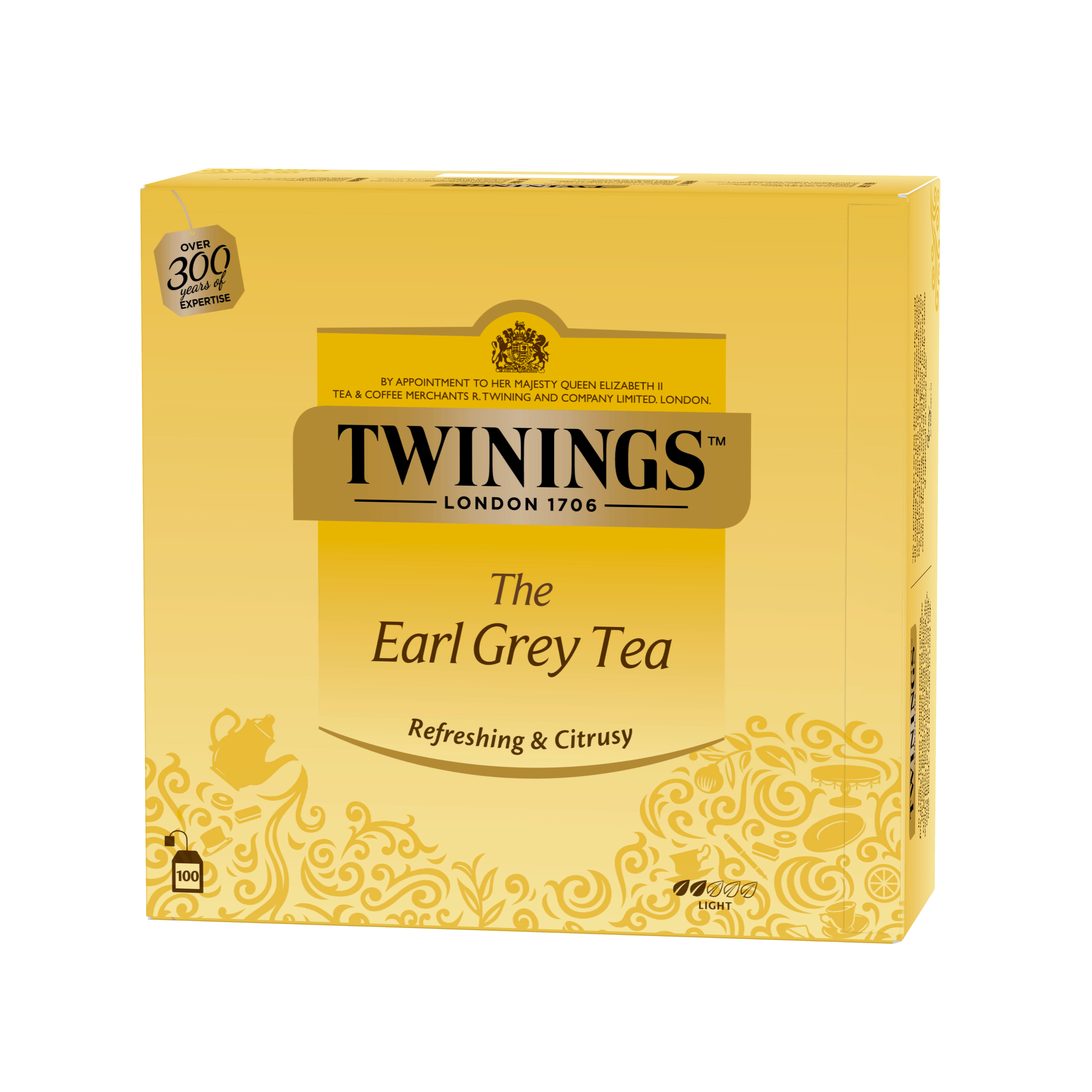 Twinings Herbata Czarna Aromatyzowana Earl Grey (100 Saszetek)