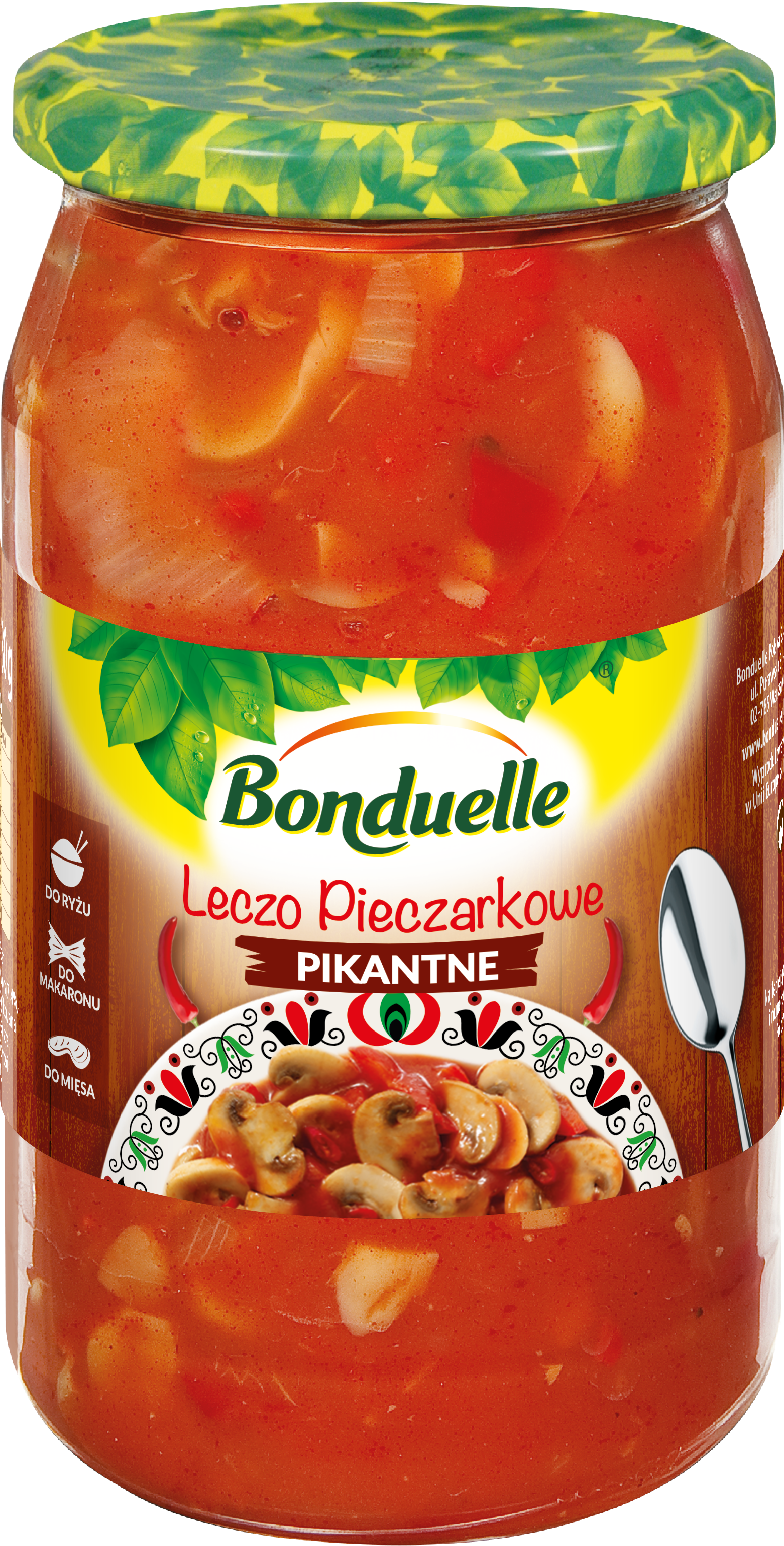 Bonduelle Leczo Pieczarkowe Pikantne 780 G