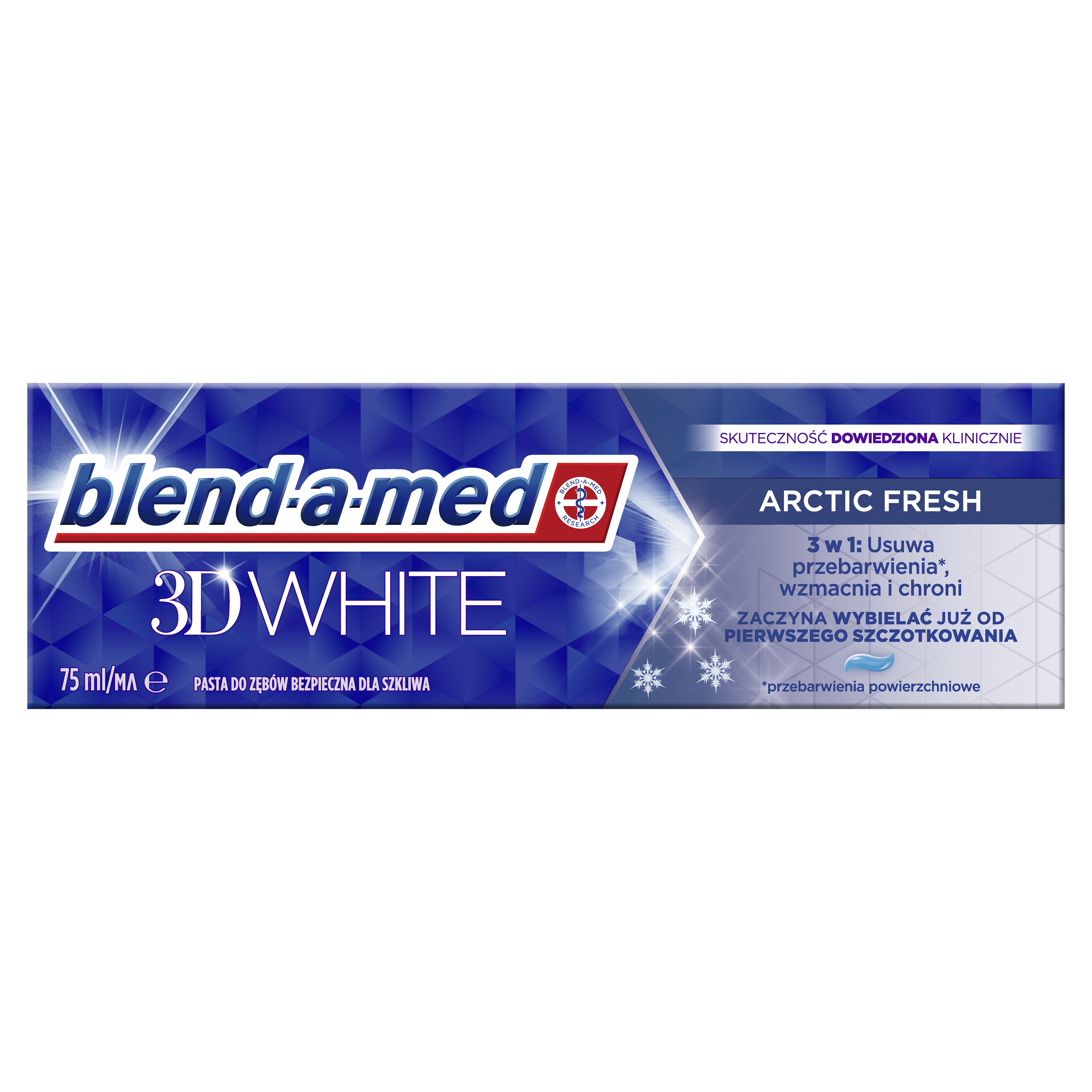 Blend-A-Med 3D White Arctic Fresh Pasta Do Zębów 75 Ml