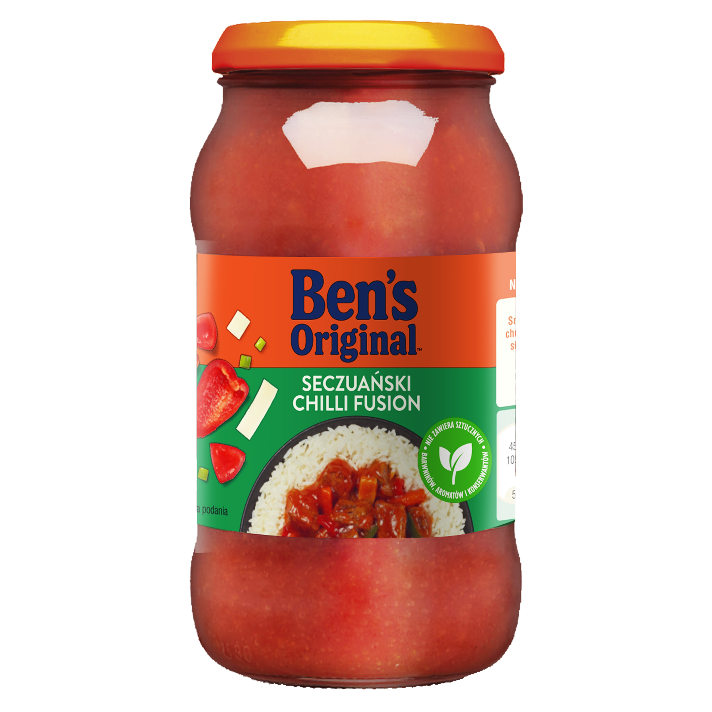 Ben'S Pikantny Sos Chilli Z Kruchymi Warzywami 400G