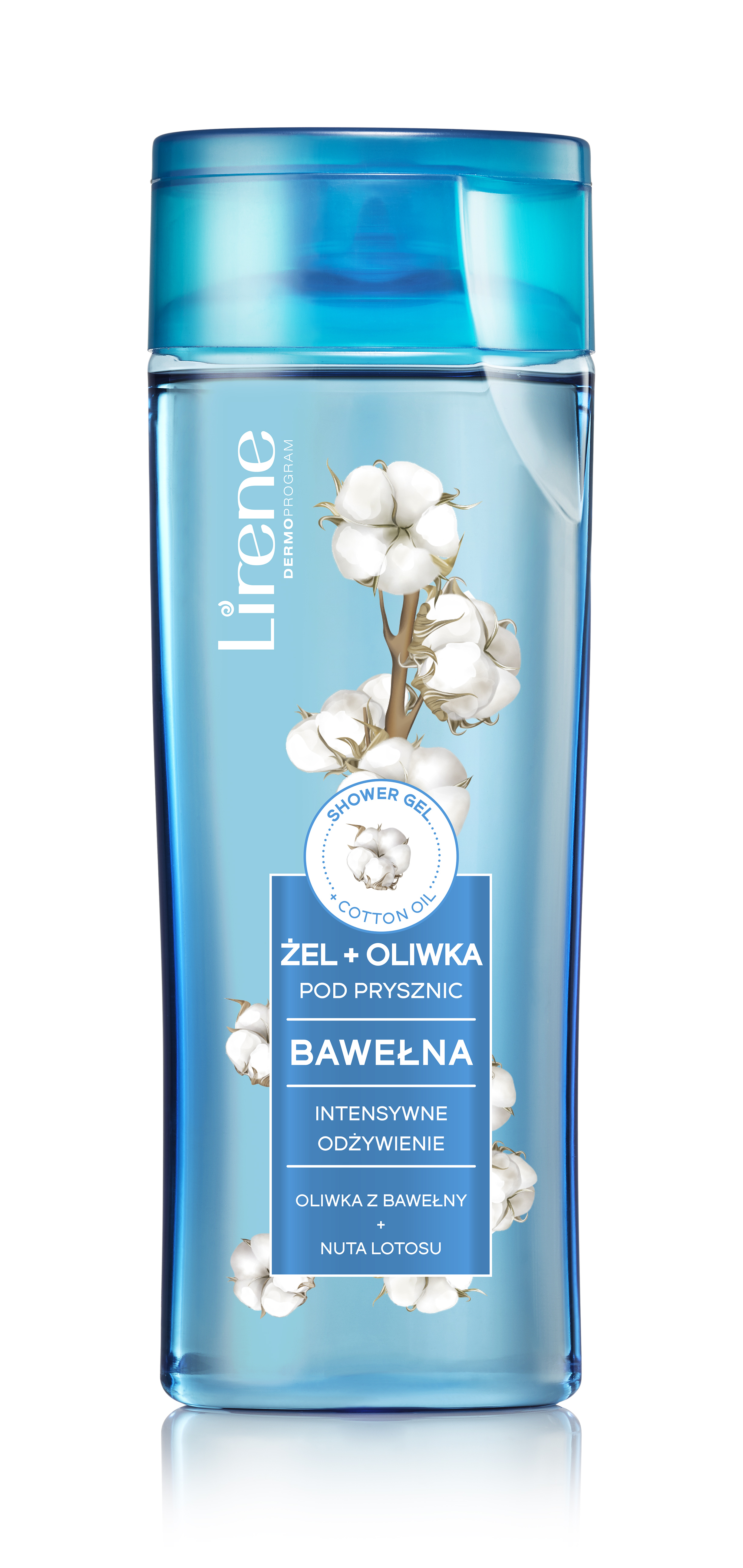 Lirene Żel +Oliwka Pod Prysznic Bawełna 250Ml