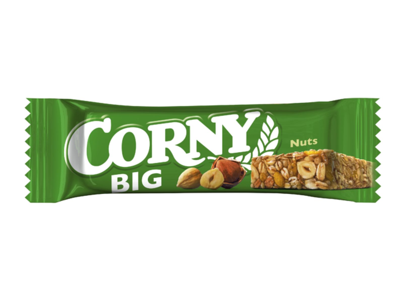 Corny Big Baton Zbożowy Z Orzechami Laskowymi 50G
