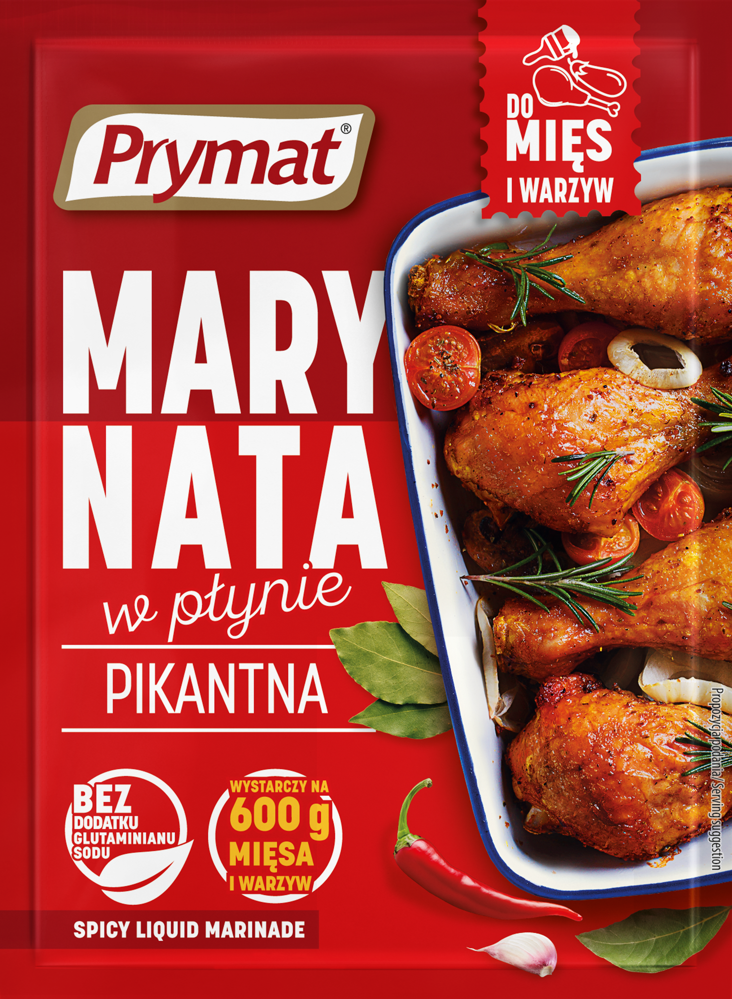 Pikantna Marynata Do Mięs I Warzyw Płynna 66Ml Prymat