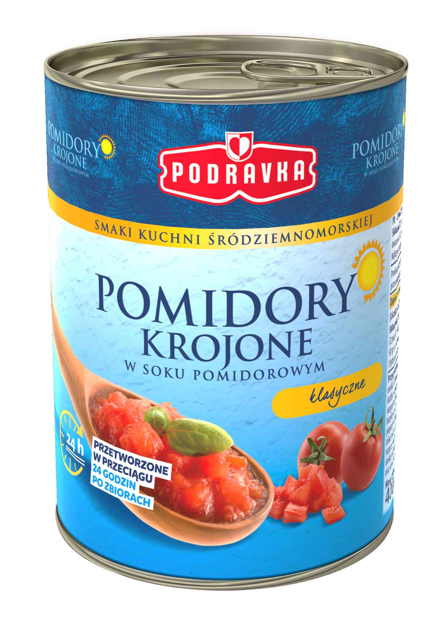 Podravka Pomidory Krojone 400 G