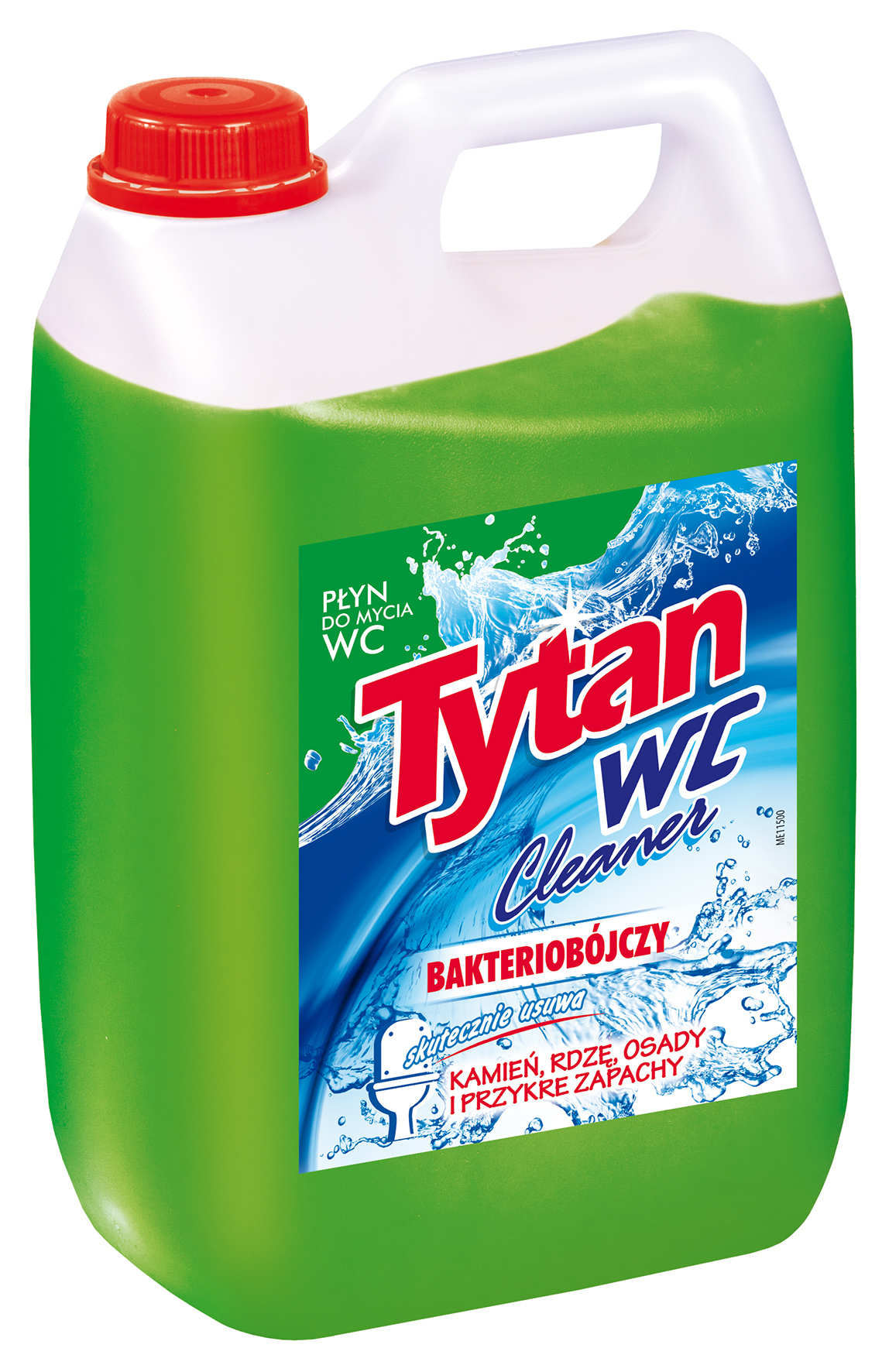 Płyn Do Mycia Wc Tytan Zielony 5Kg