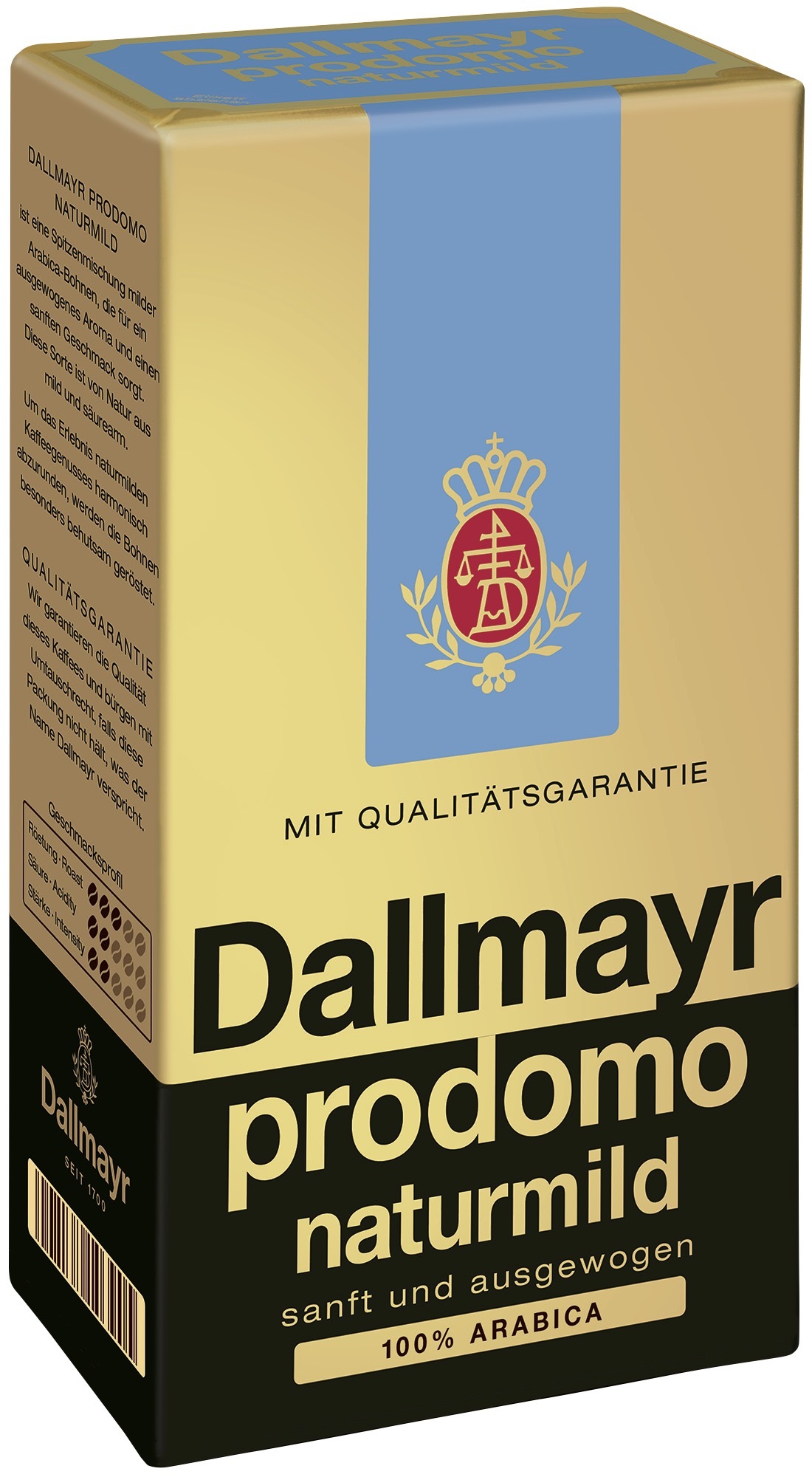 Kawa Mielona Dallmayr Prodomo Naturmild 500G