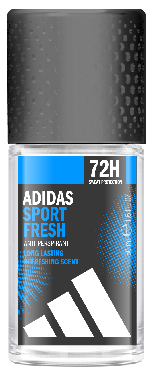 Adidas Sport Fresh Antyperspirant W Kulce Dla Mężczyzn Zapewniający Długotrwałą Świeżość, 50 Ml