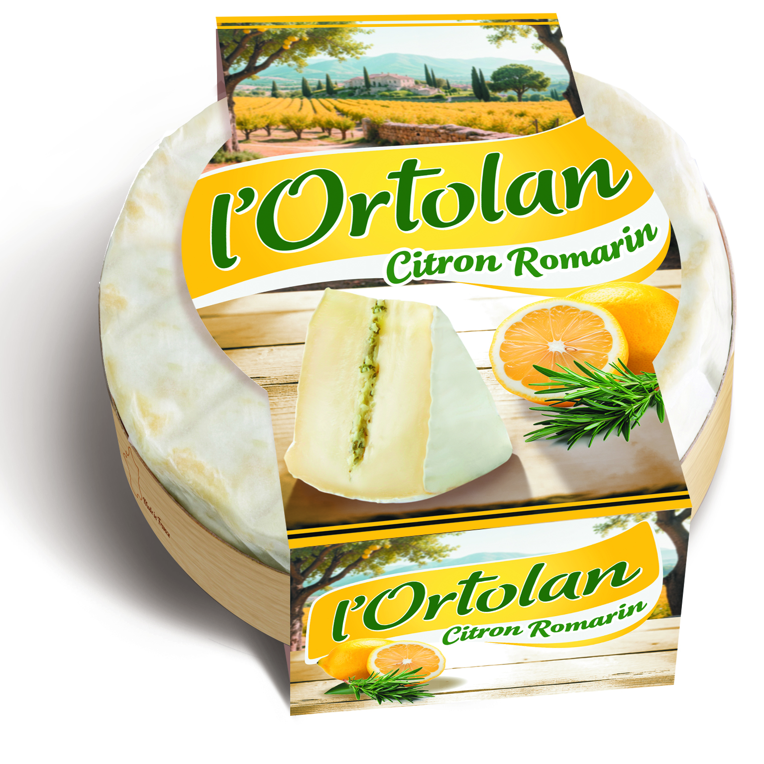 L'Ortolan Milleret Ser Z Dodatkiem Rozmarynu I Cytryny 135G