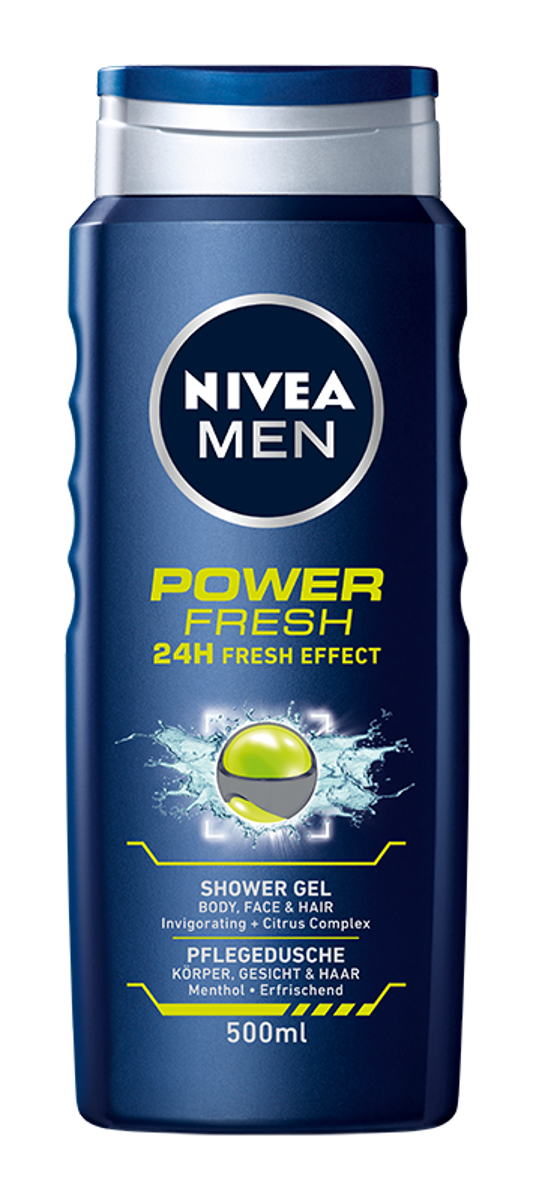 Nivea Żel Pod Prysznic Power Refresh 500 Ml