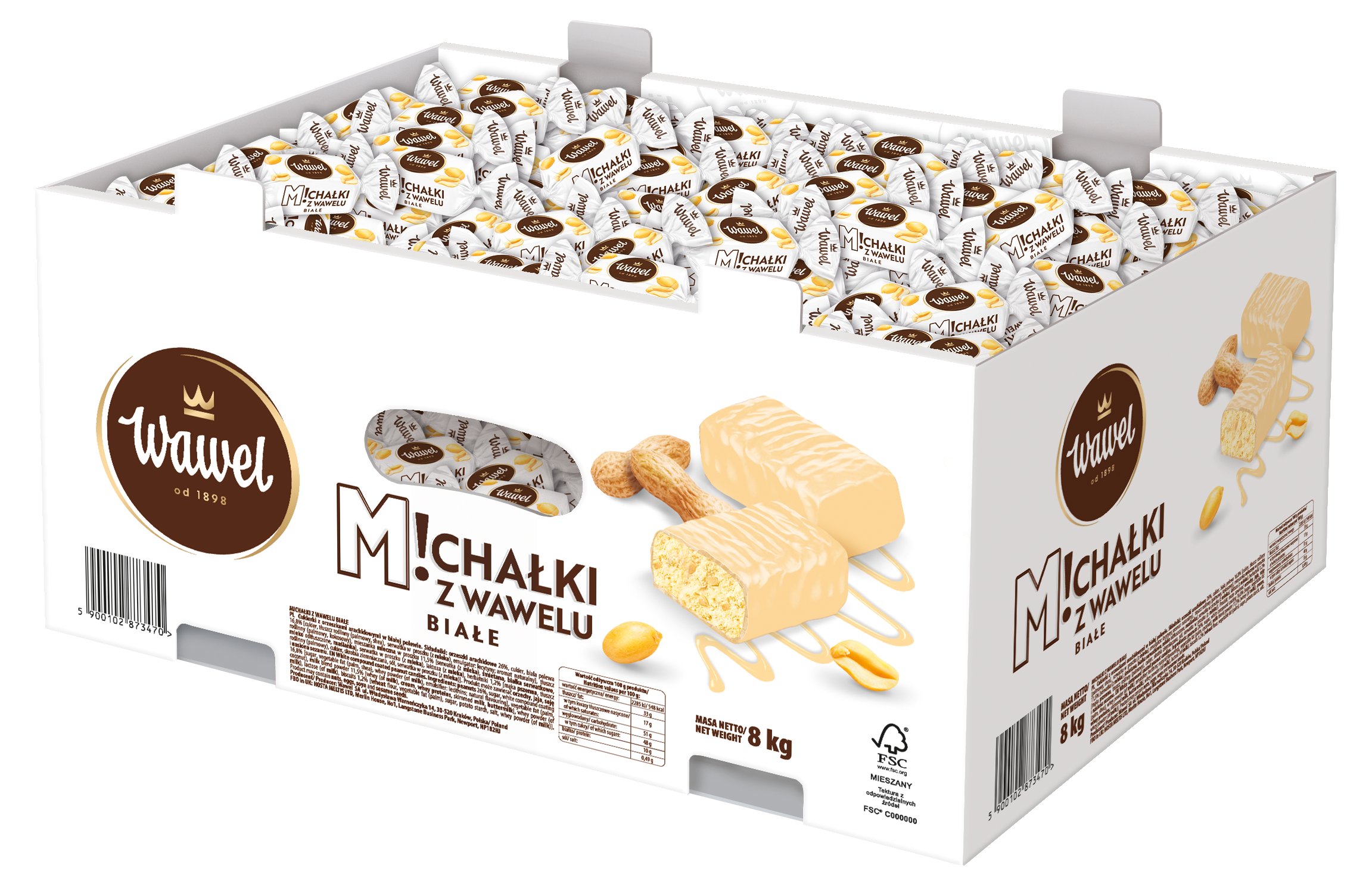 Wawel Michałki Białe 8Kg