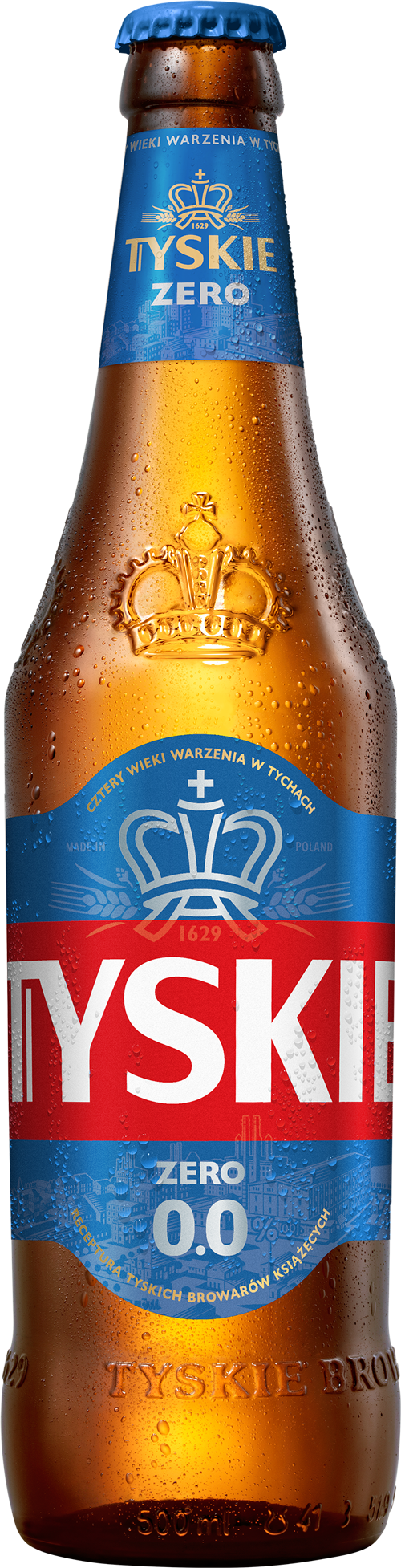 Piwo Tyskie 0% Butelka 500Ml