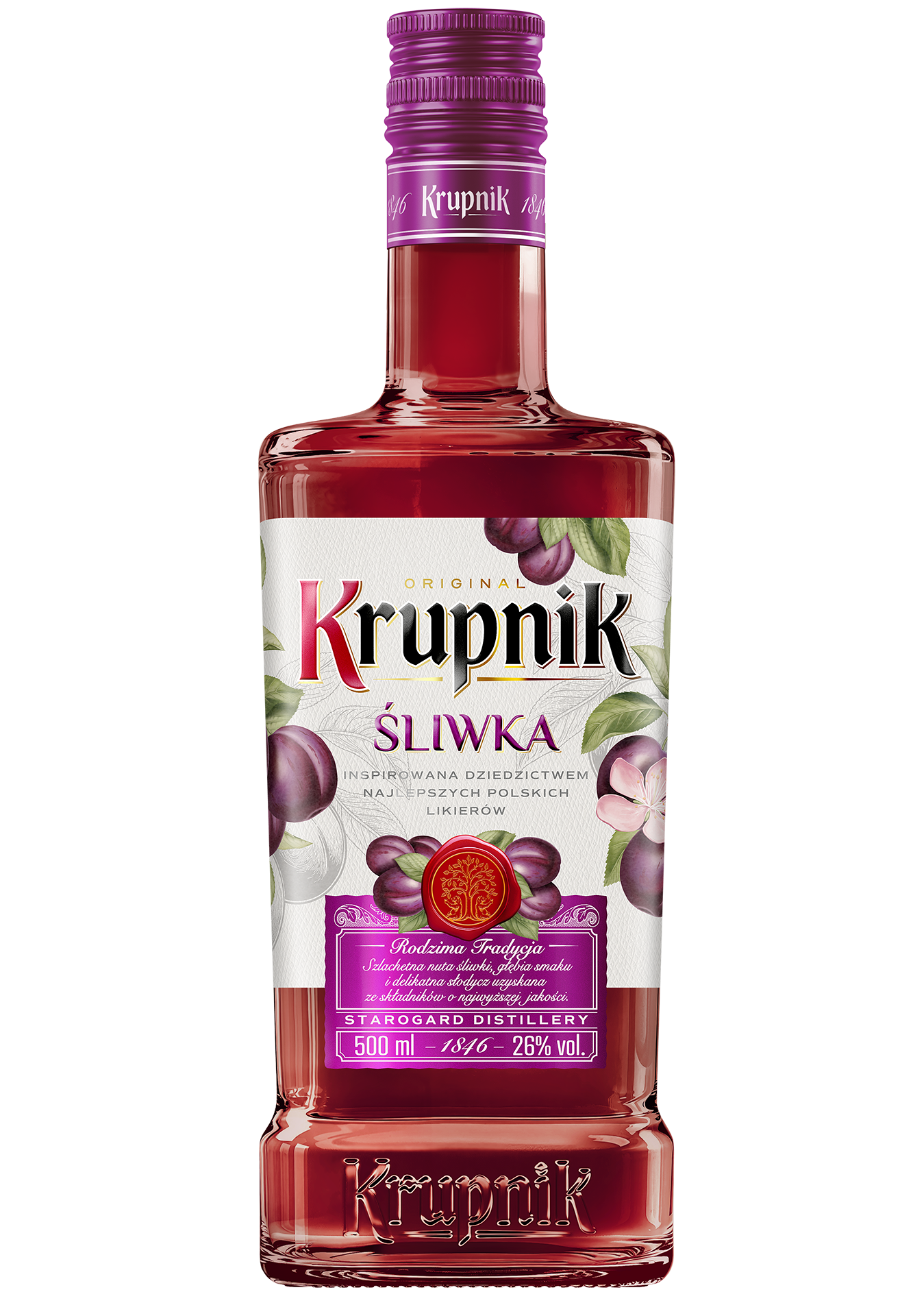 Krupnik Śliwka 26% 500 Ml