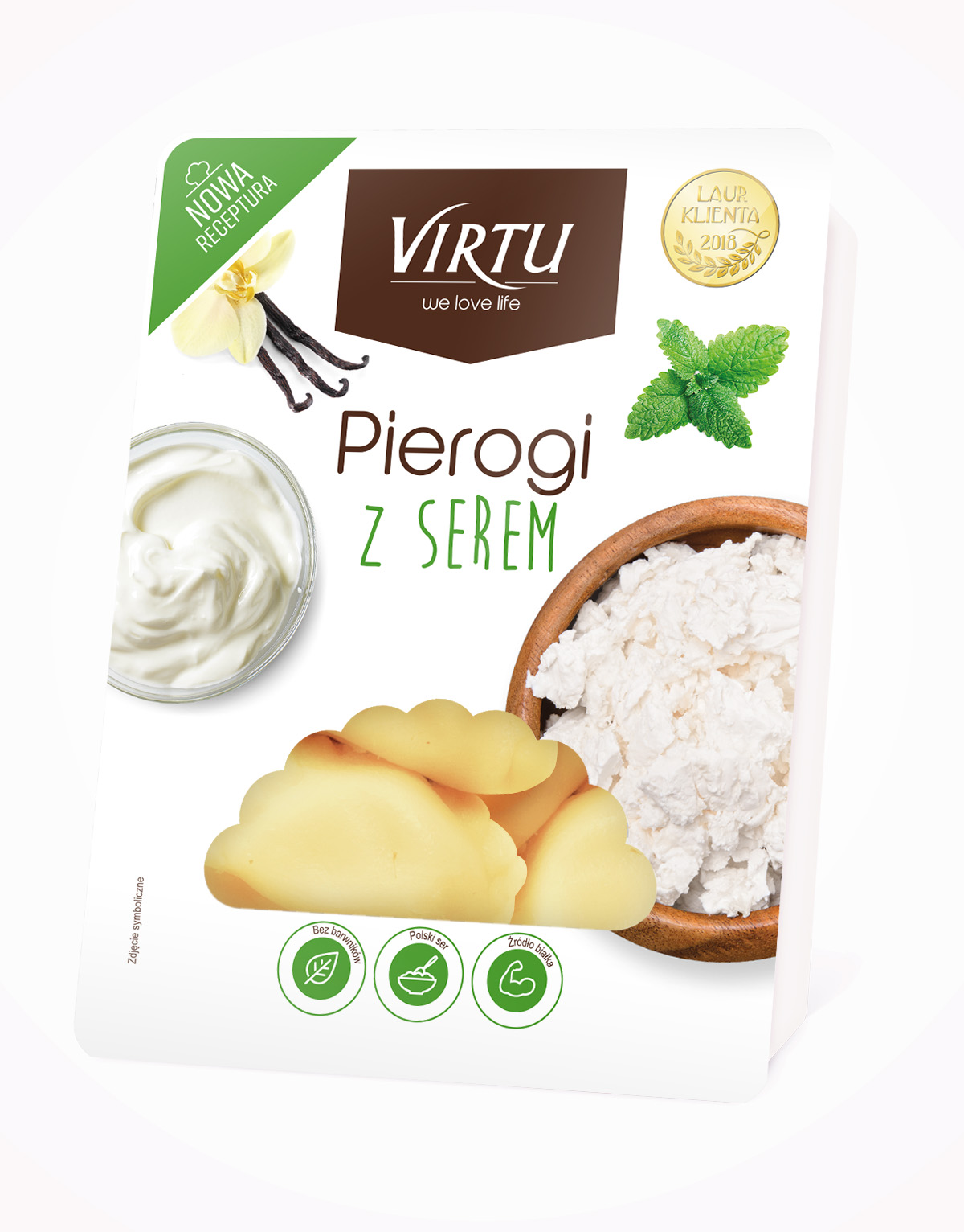 Pierogi Z Serem Virtu 1Kg