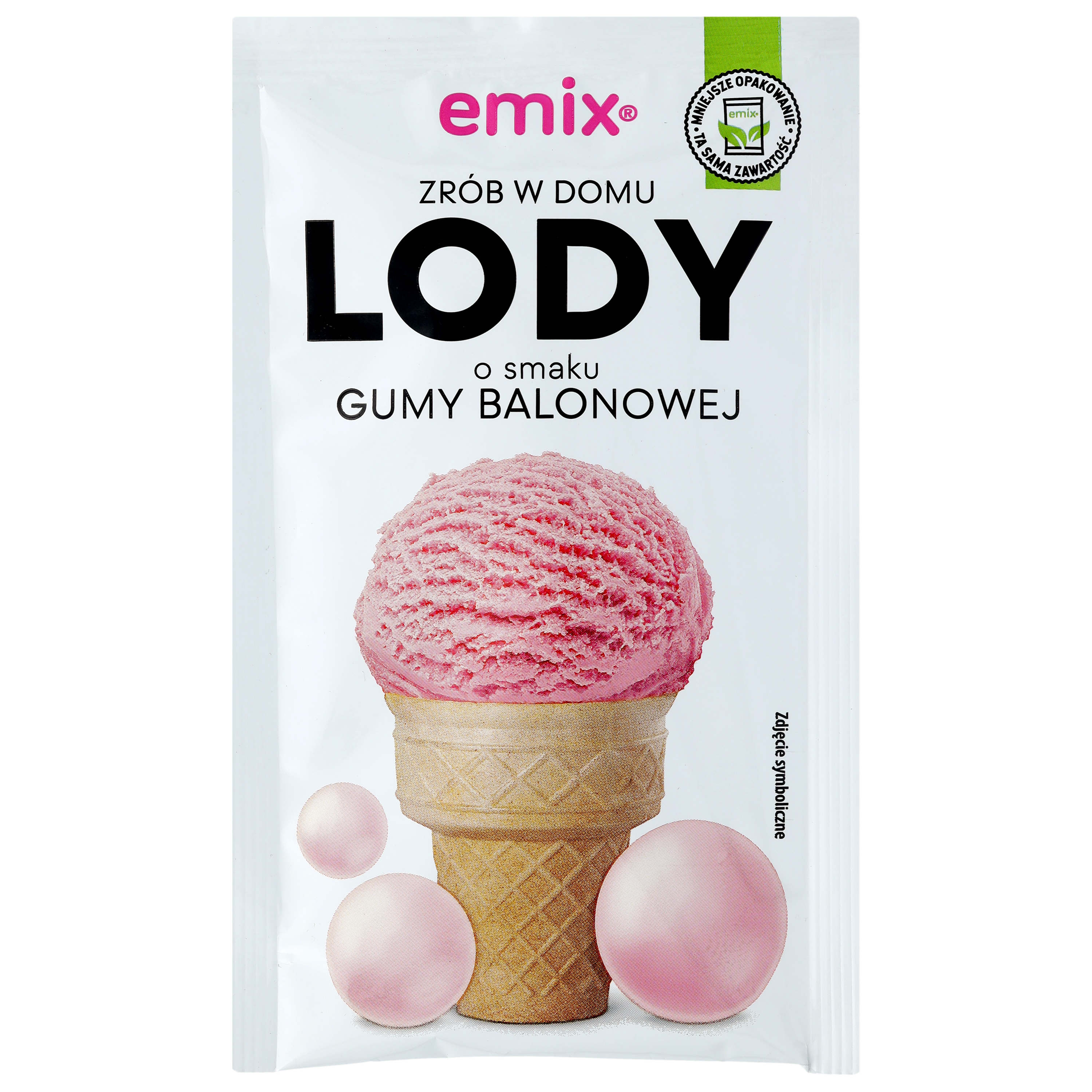 Lody O Smaku Guma Balonowa Emix 60G