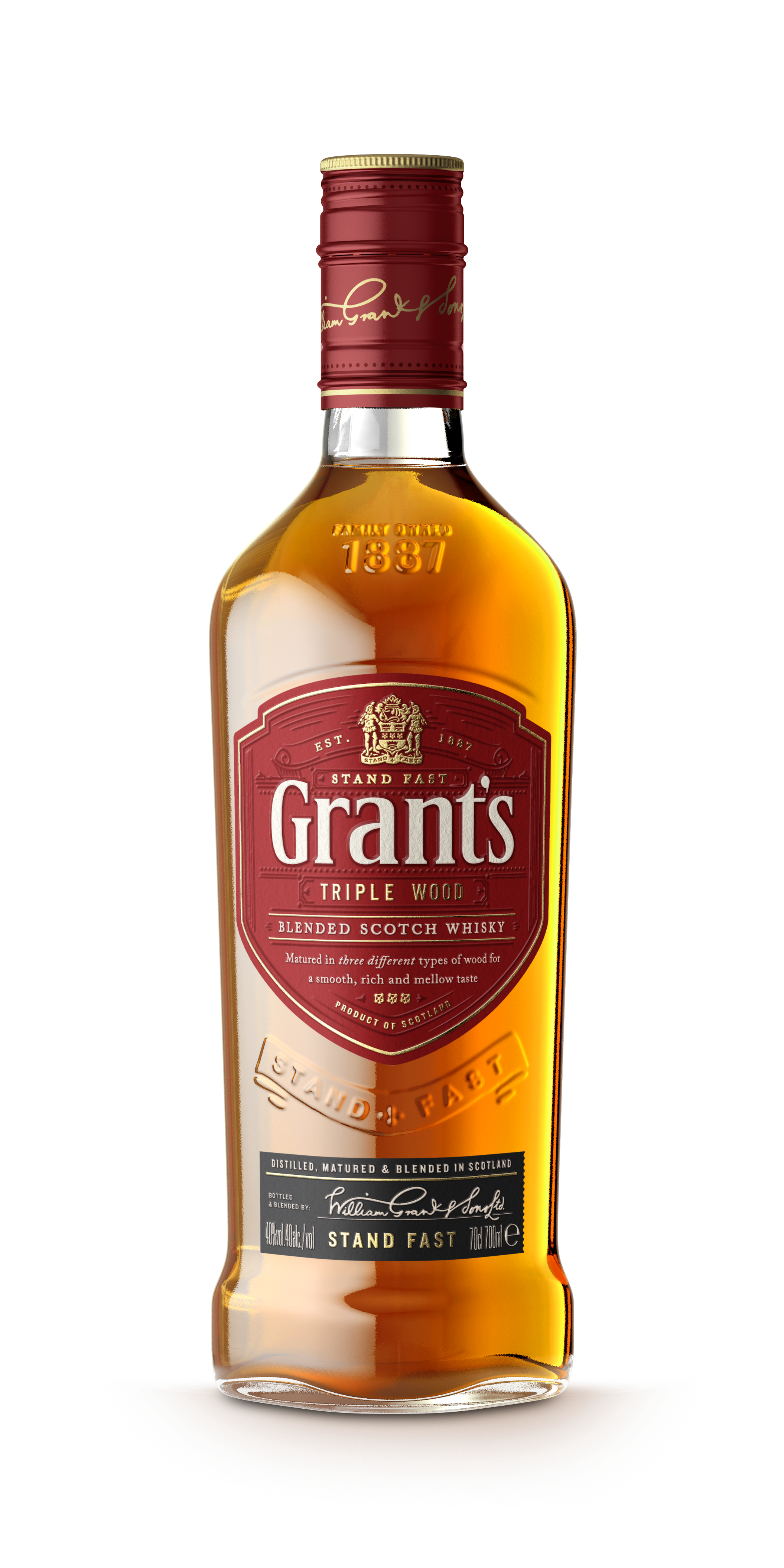 Grant'S Tripple Wood 40% 700Ml