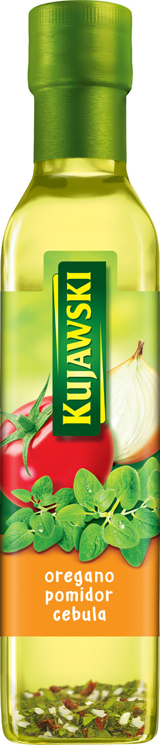 Olej Kujawski Z Oregano, Pomidorami I Cebulą 250Ml