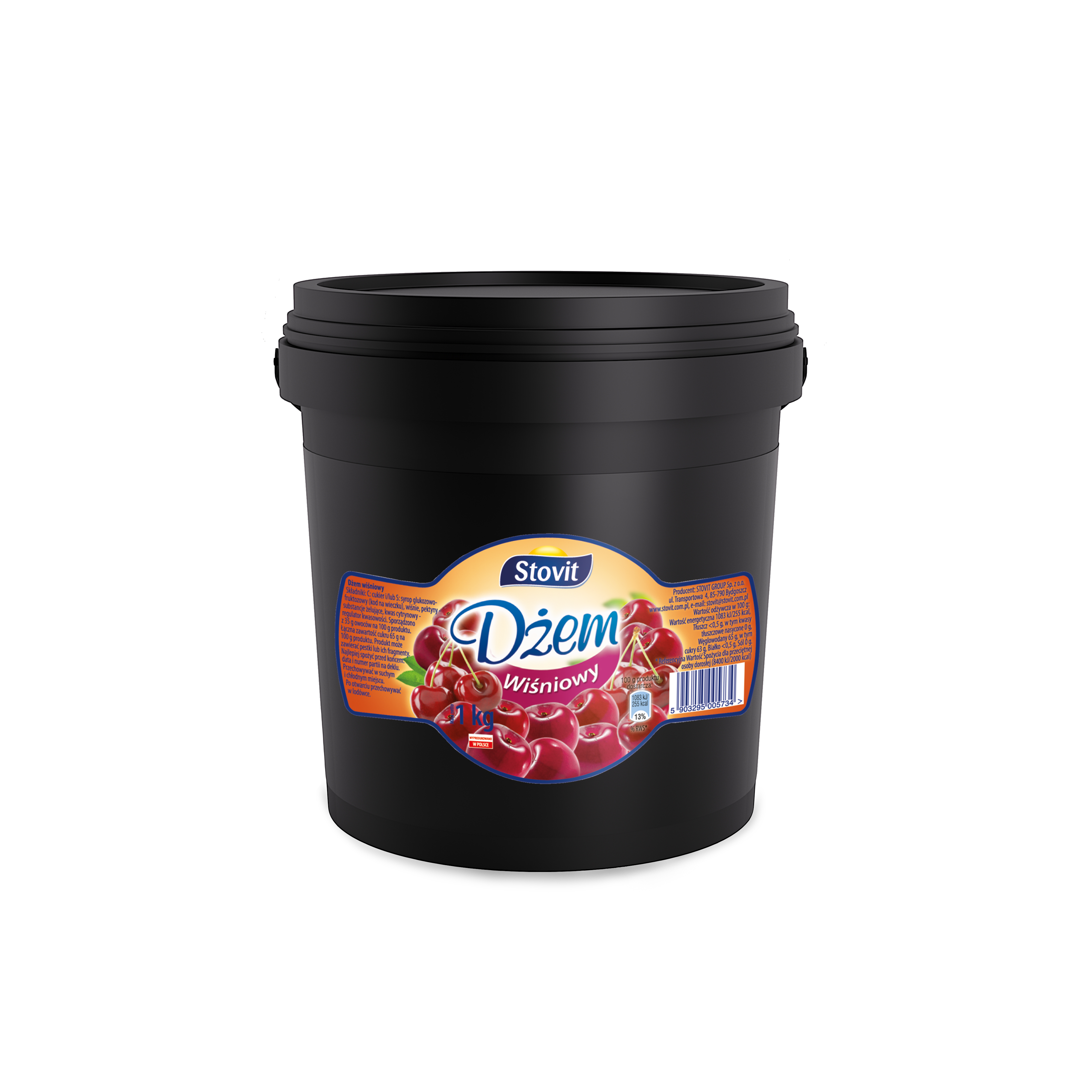 Dżem Stovit Wiśniowy 1 Kg