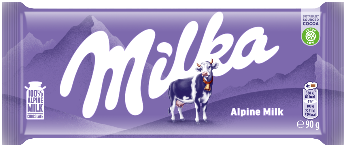 Milka Czekolada Mleczna 90 G