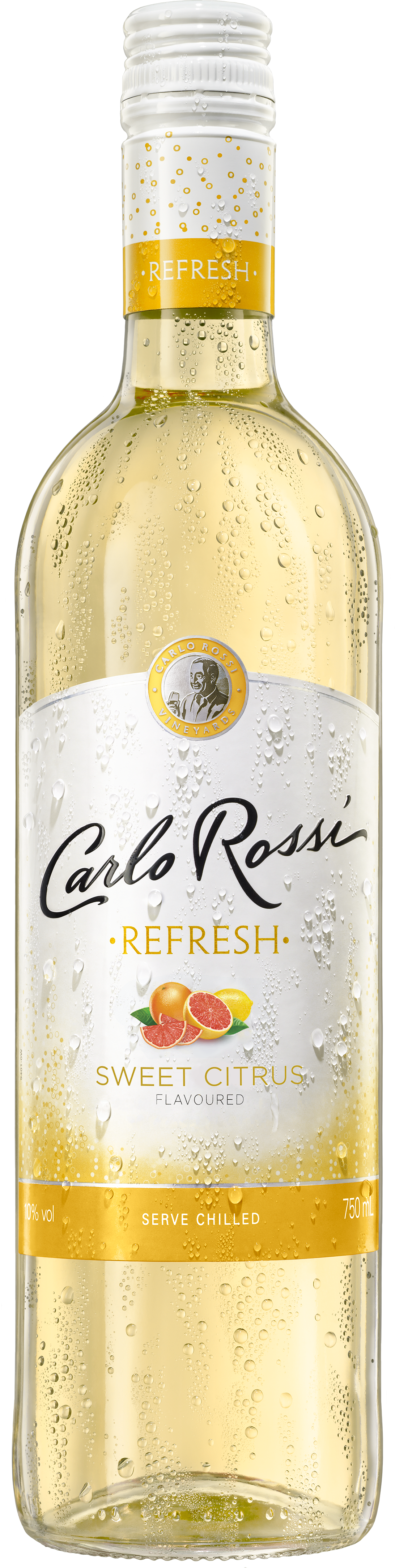Wino Słodkie Carlo Rossi Refresh Sweet Citrus 10% 750Ml