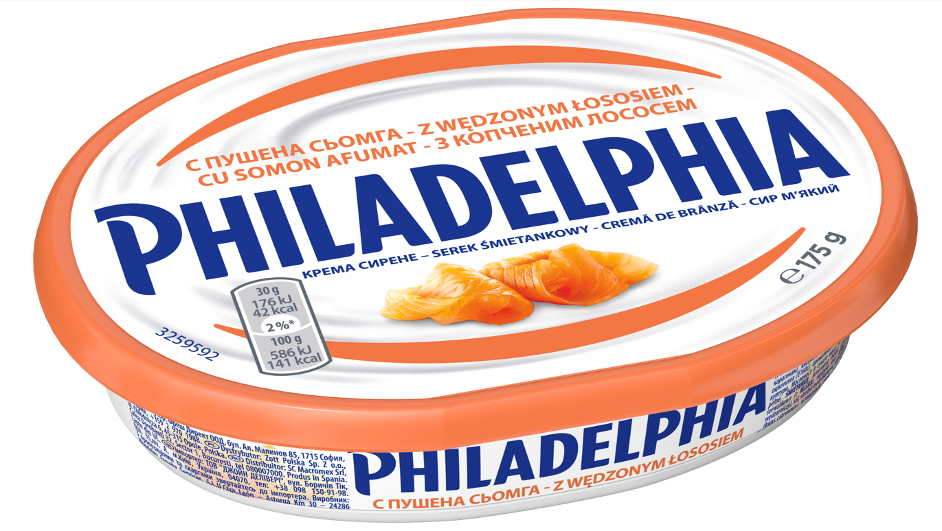 Philadelphia Z Łososiem 175G