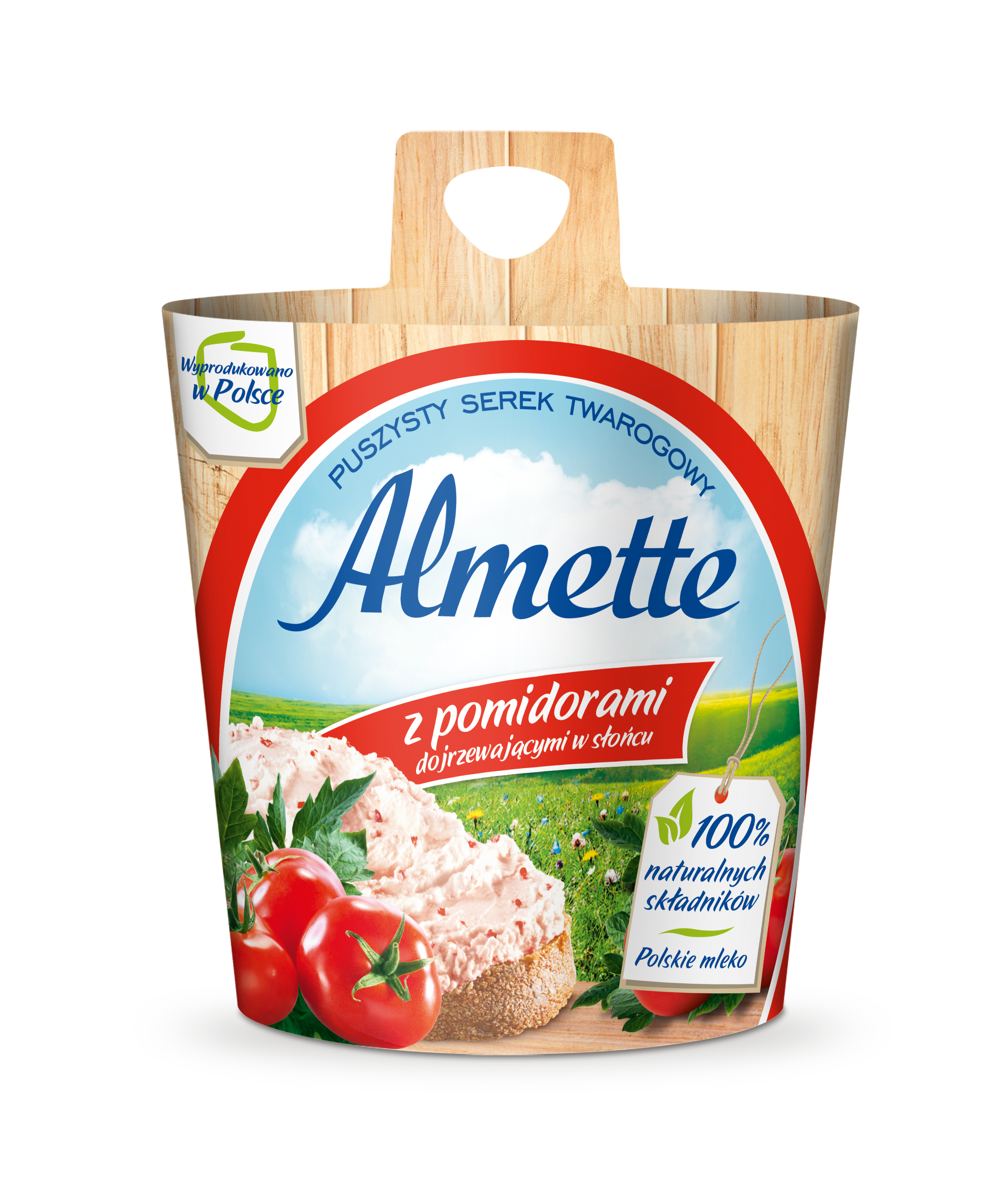 Almette Z Pomidorami Dojrzewającymi W Słońcu 150 G