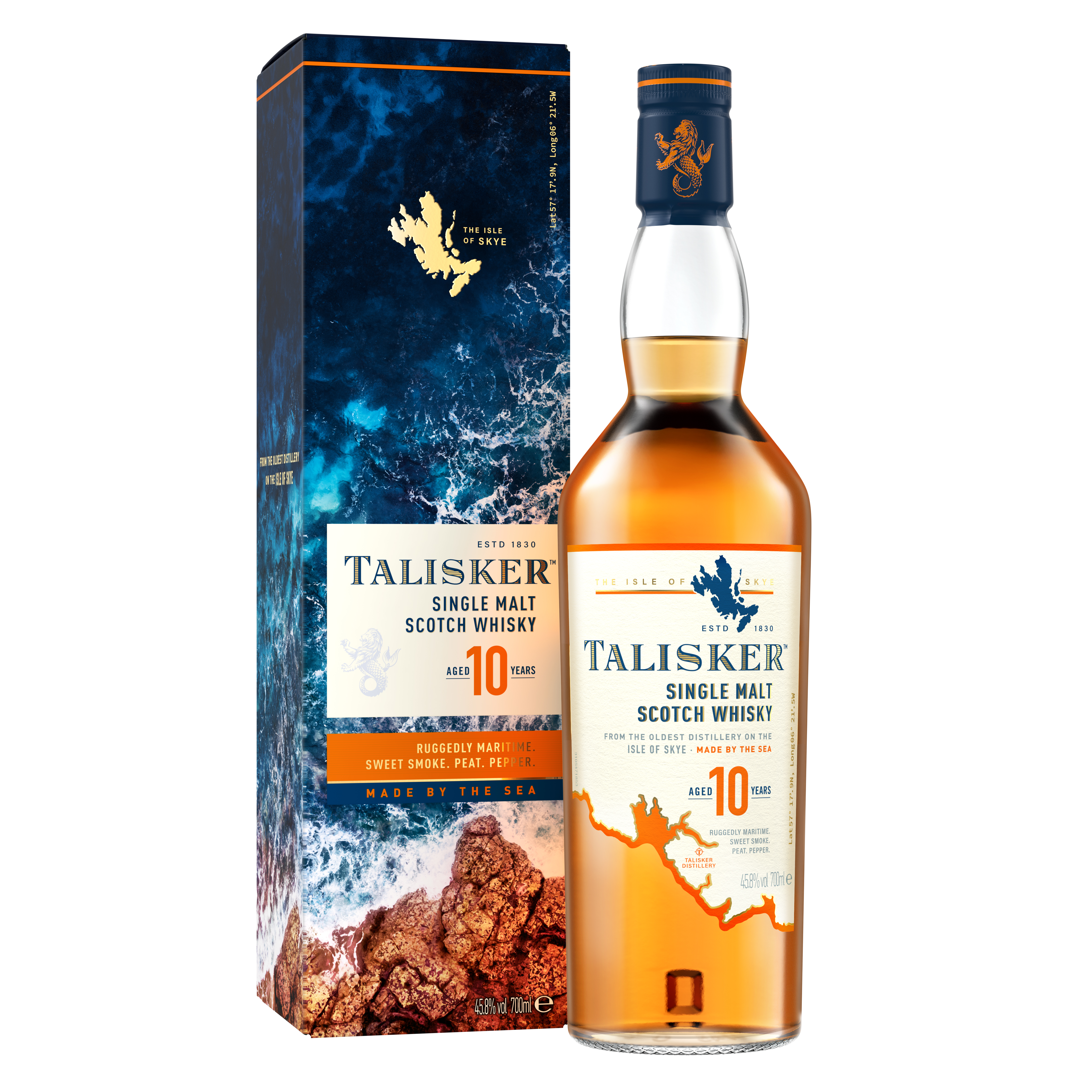 Talisker 10Yo Single Malt Scotch Whisky 45,8% 0,7L