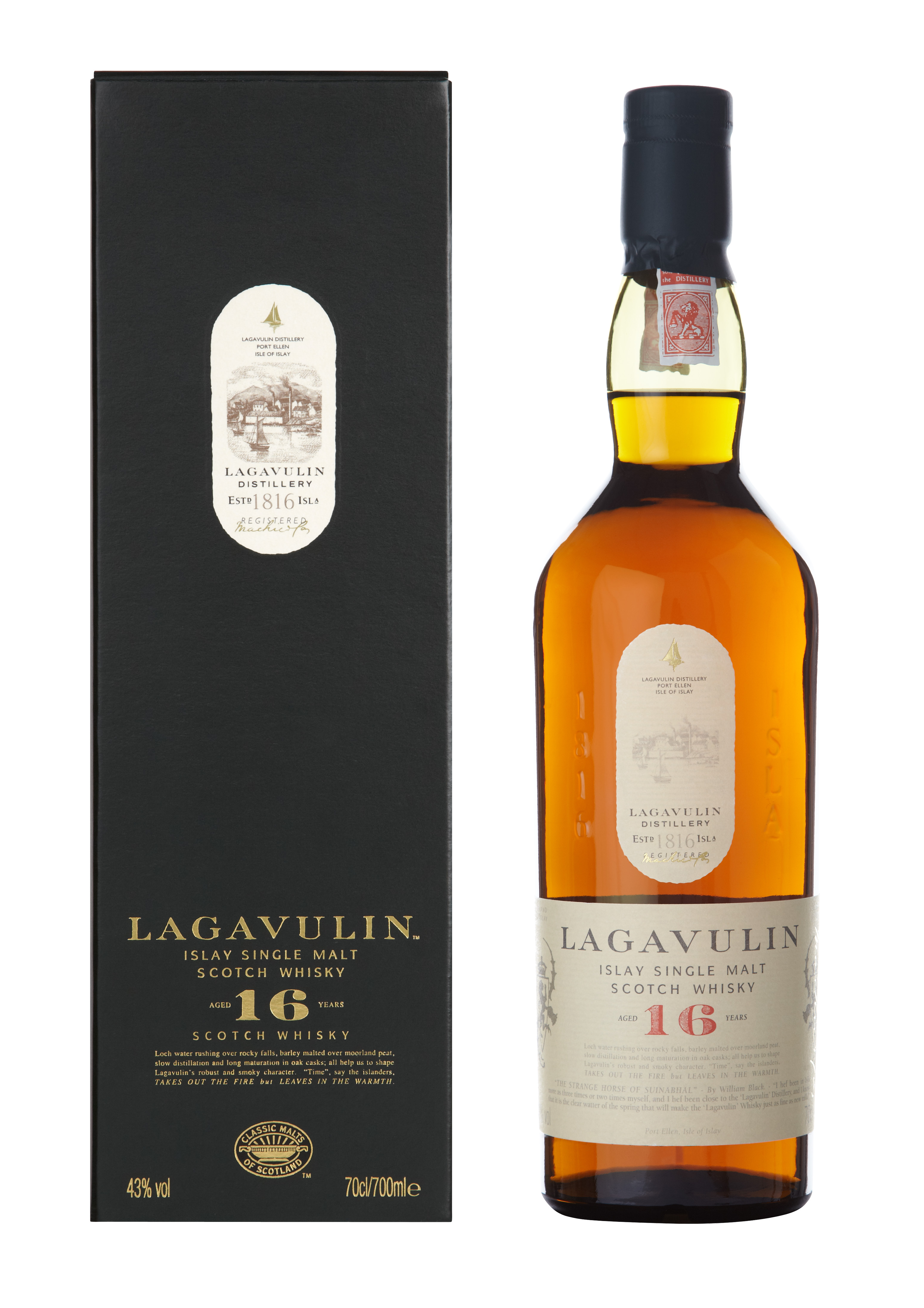 Whisky Lagavulin 16 Yo 43% 700 Ml