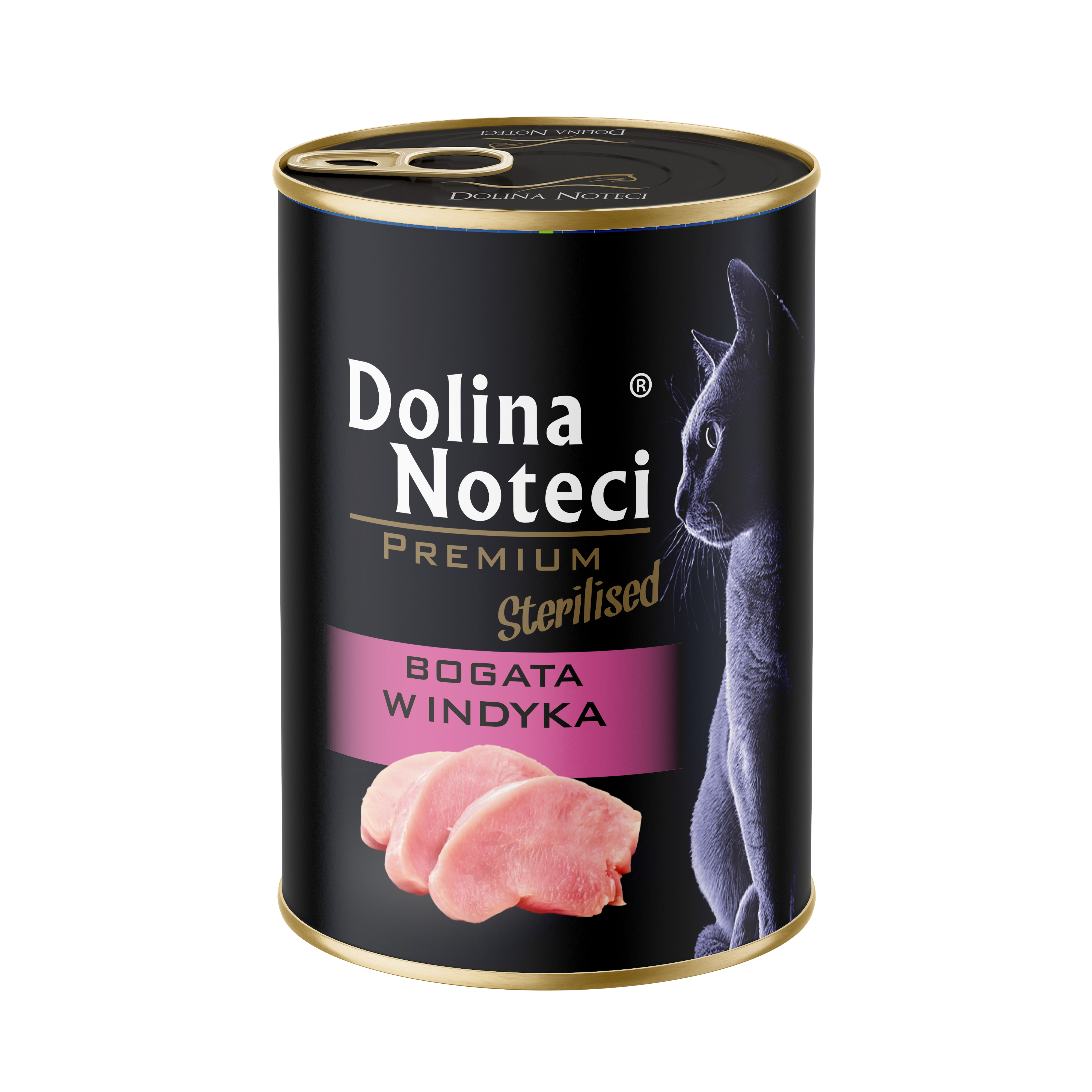Dolina Noteci Premium Mokra Karma Dla Kotów Sterylizowanych Puszka Indyk 400G
