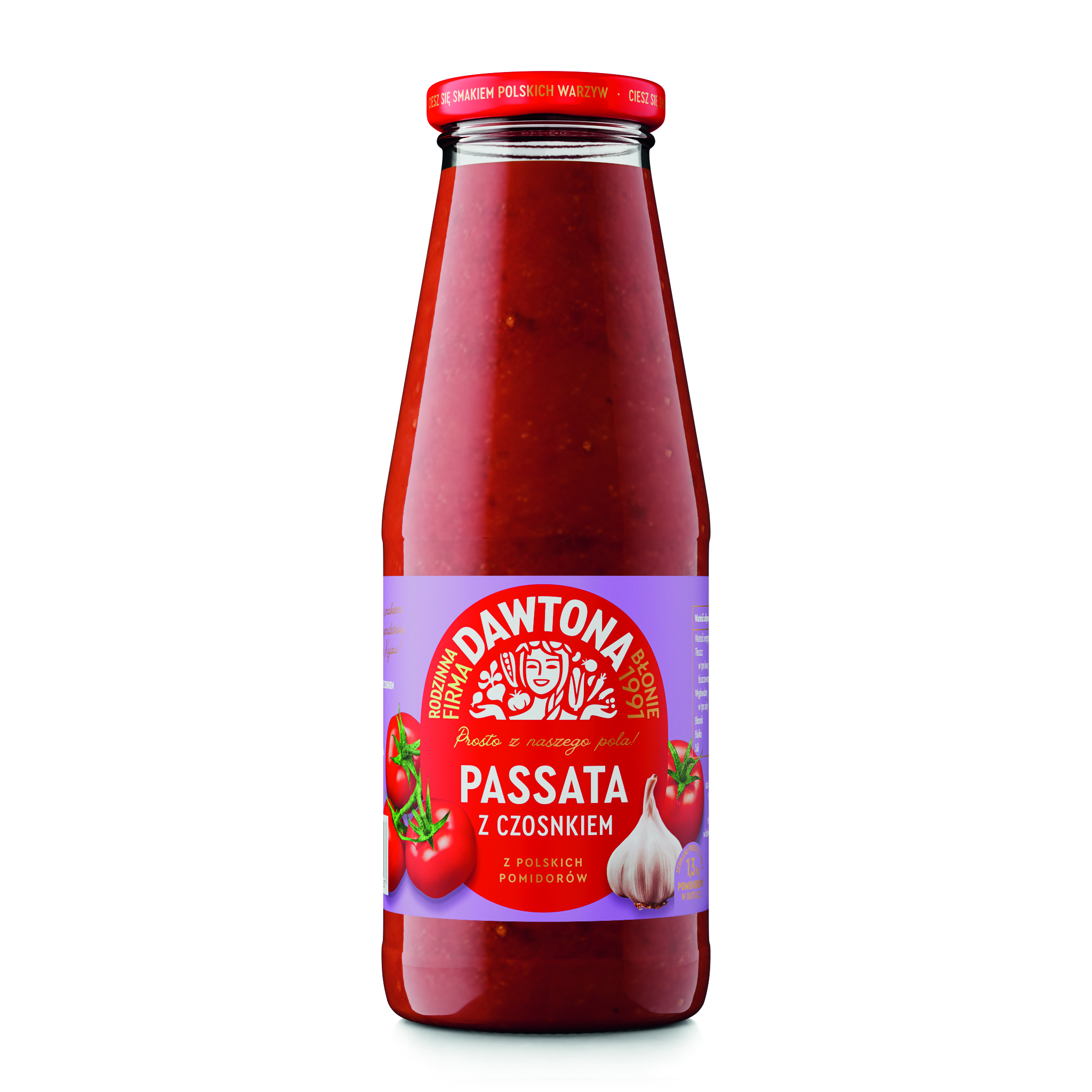 Passata Rustica Z Czosnkiem 690G Dawtona