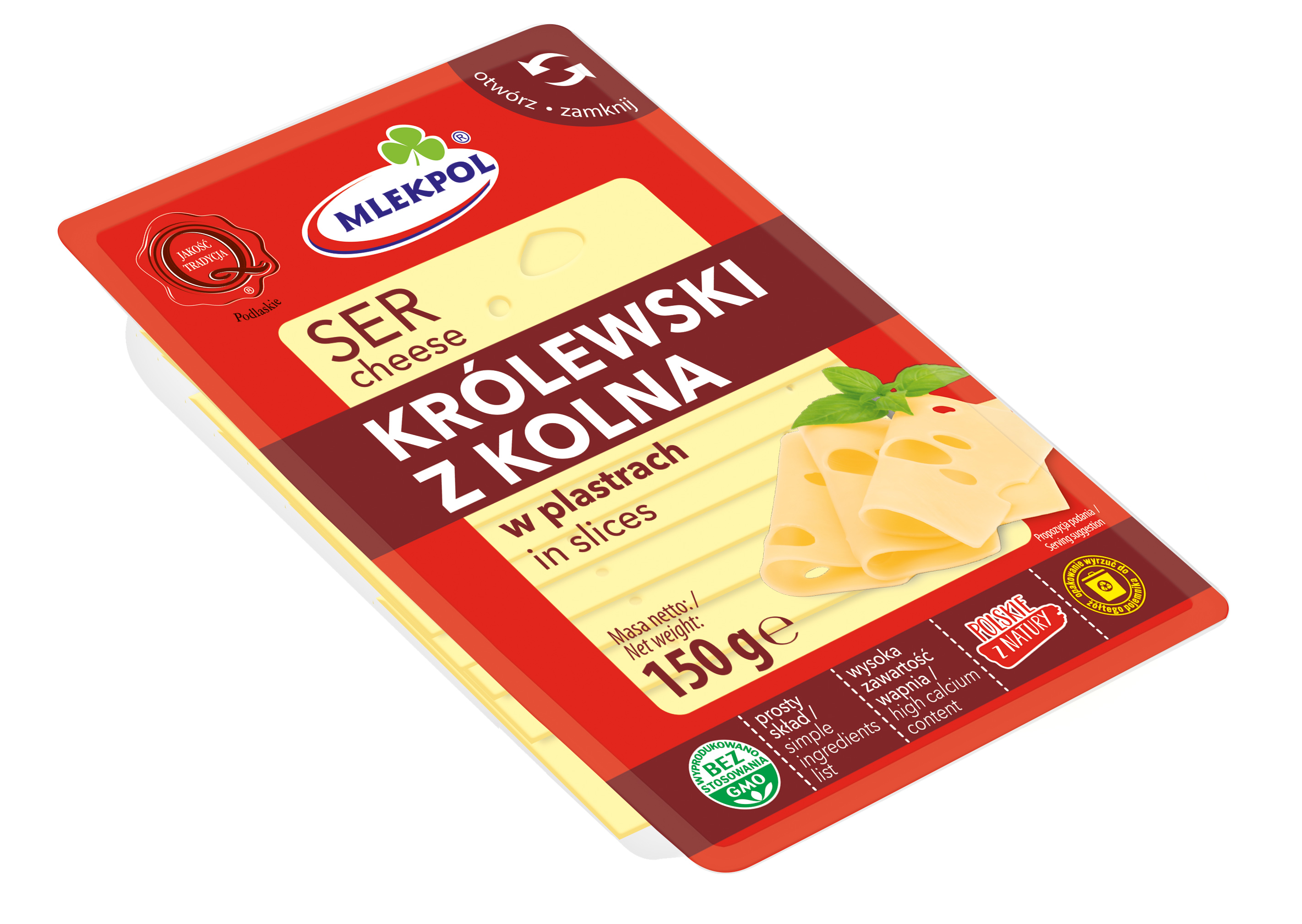 Ser Królewski Z Kolna Plastry 150G Mlekpol