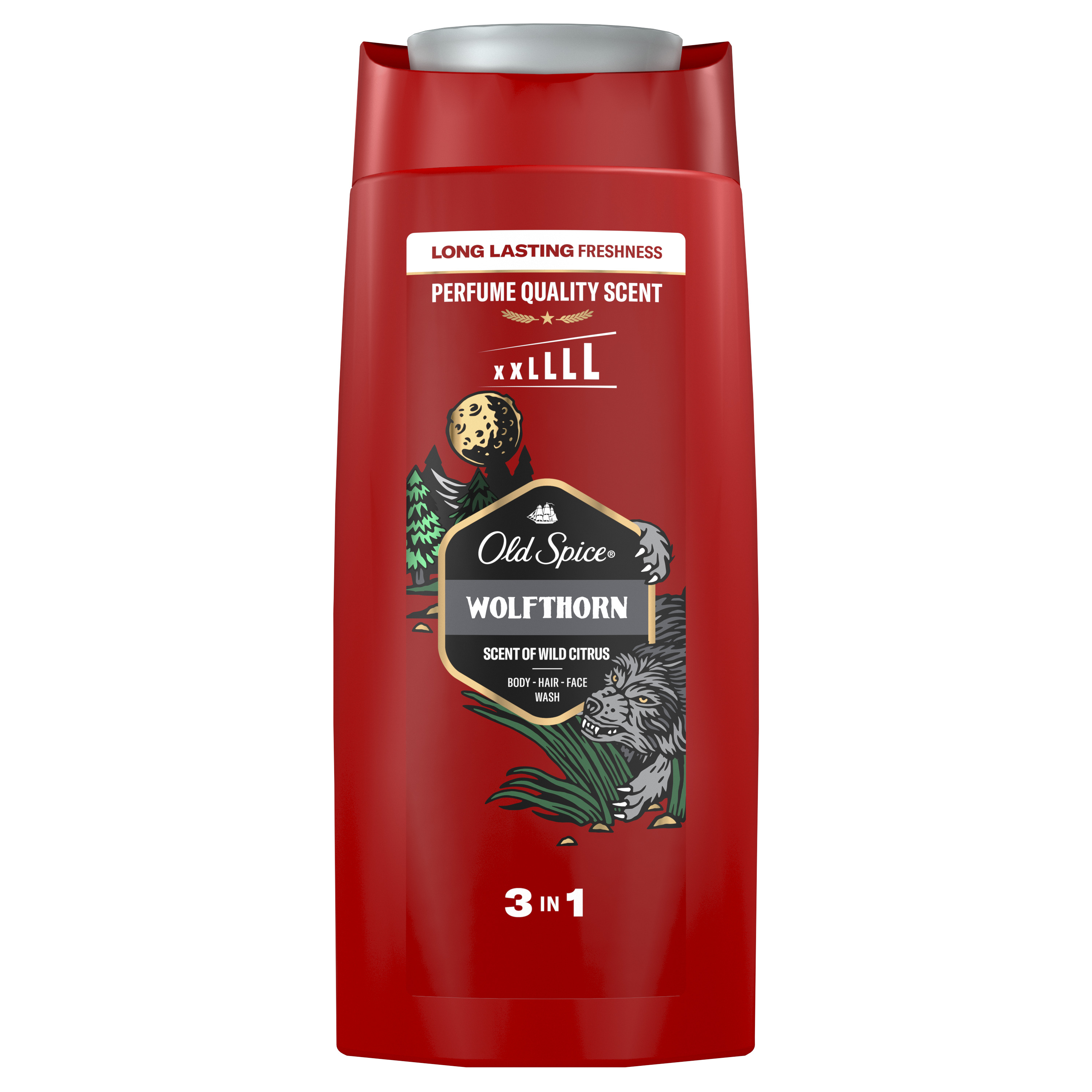 Old Spice Wolfthorn Męski Płyn Do Kąpieli, Żel Pod Prysznic I Szampon 3 W 1 675Ml