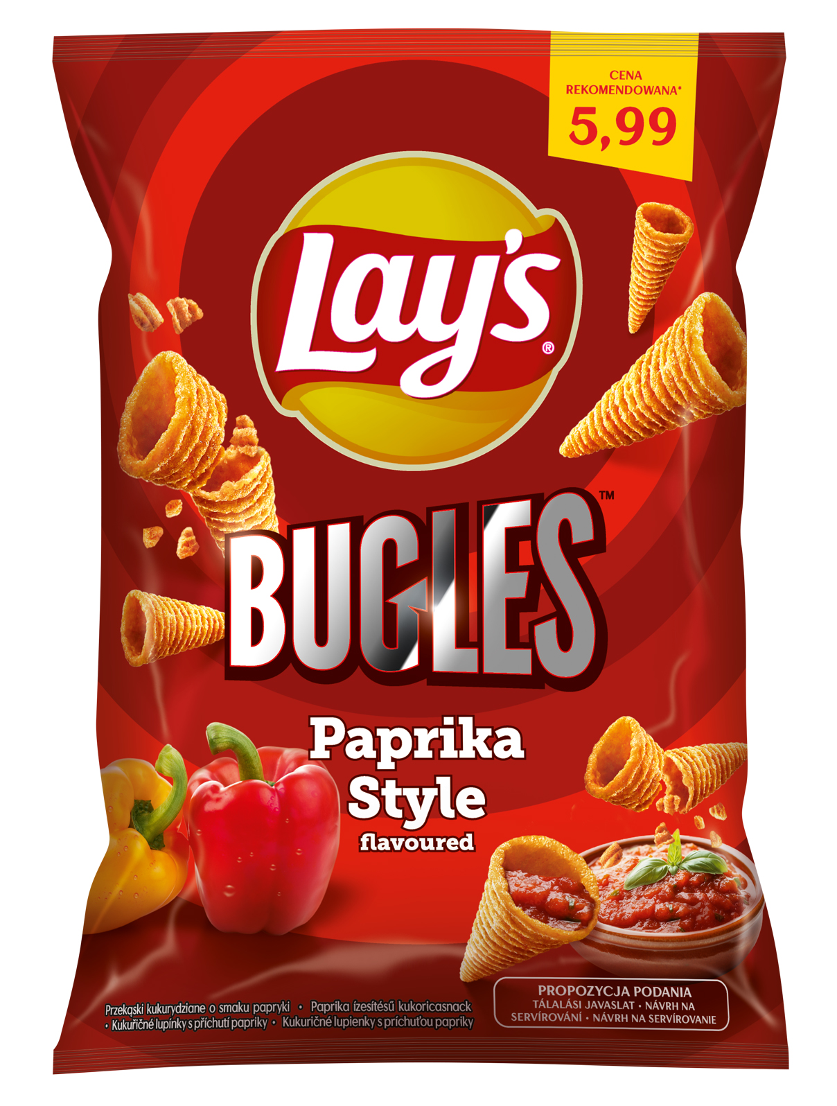 Lay'S Bugles Paprika Style 75 G