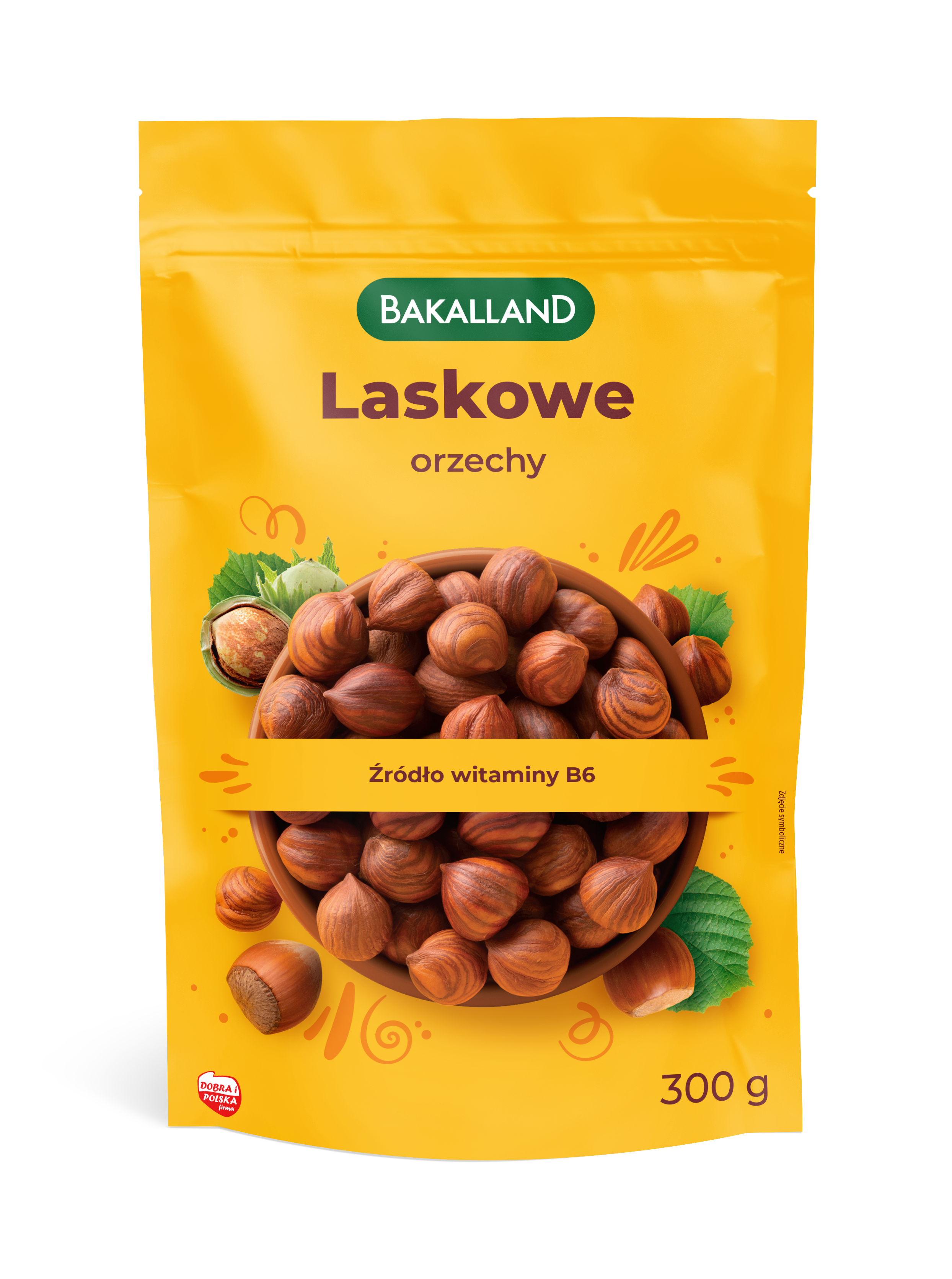 Orzech Laskowy 300G Bakalland