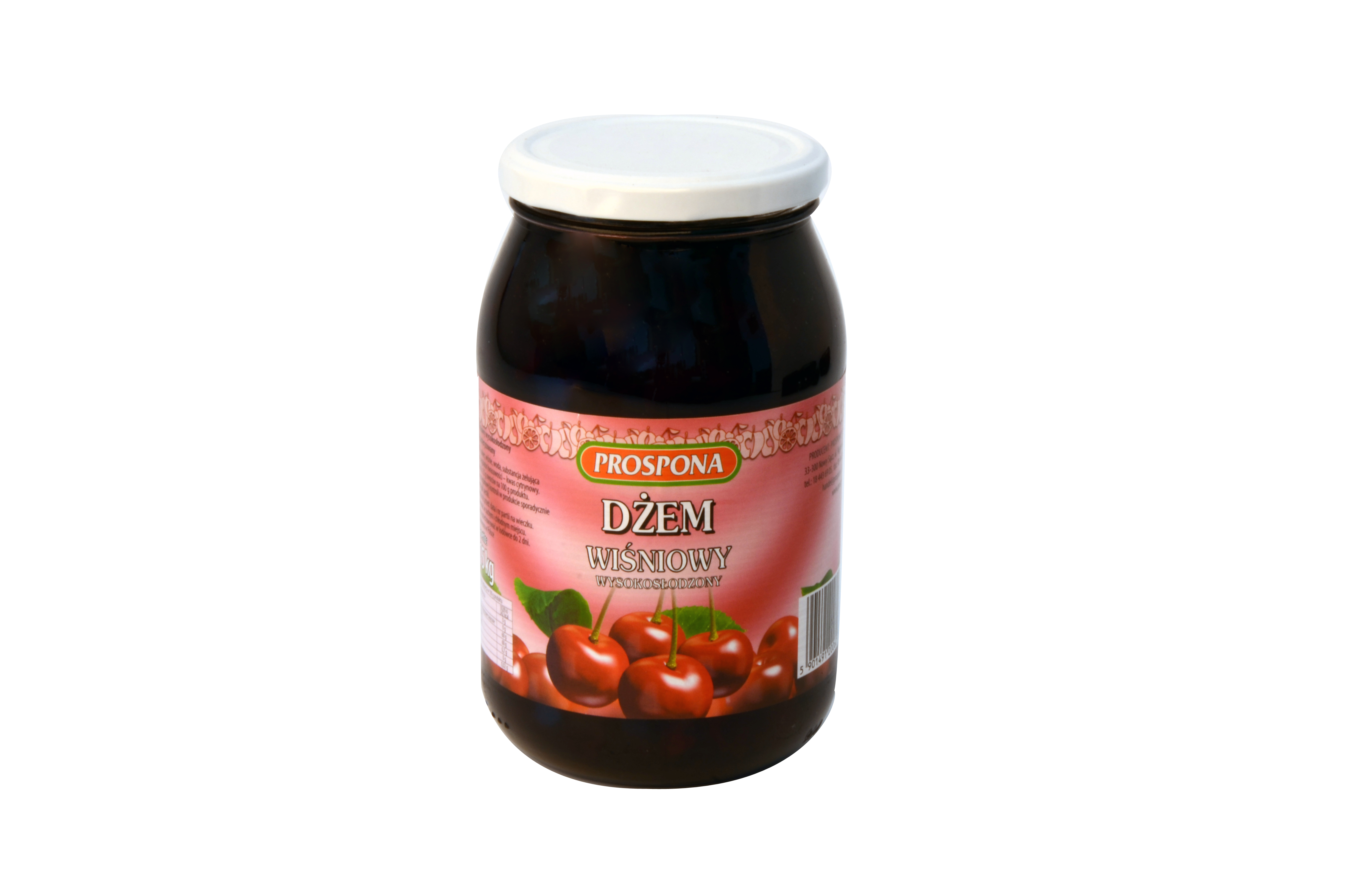 Prospona Dżem Wiśniowy Wysokosłodzony 1,15 Kg