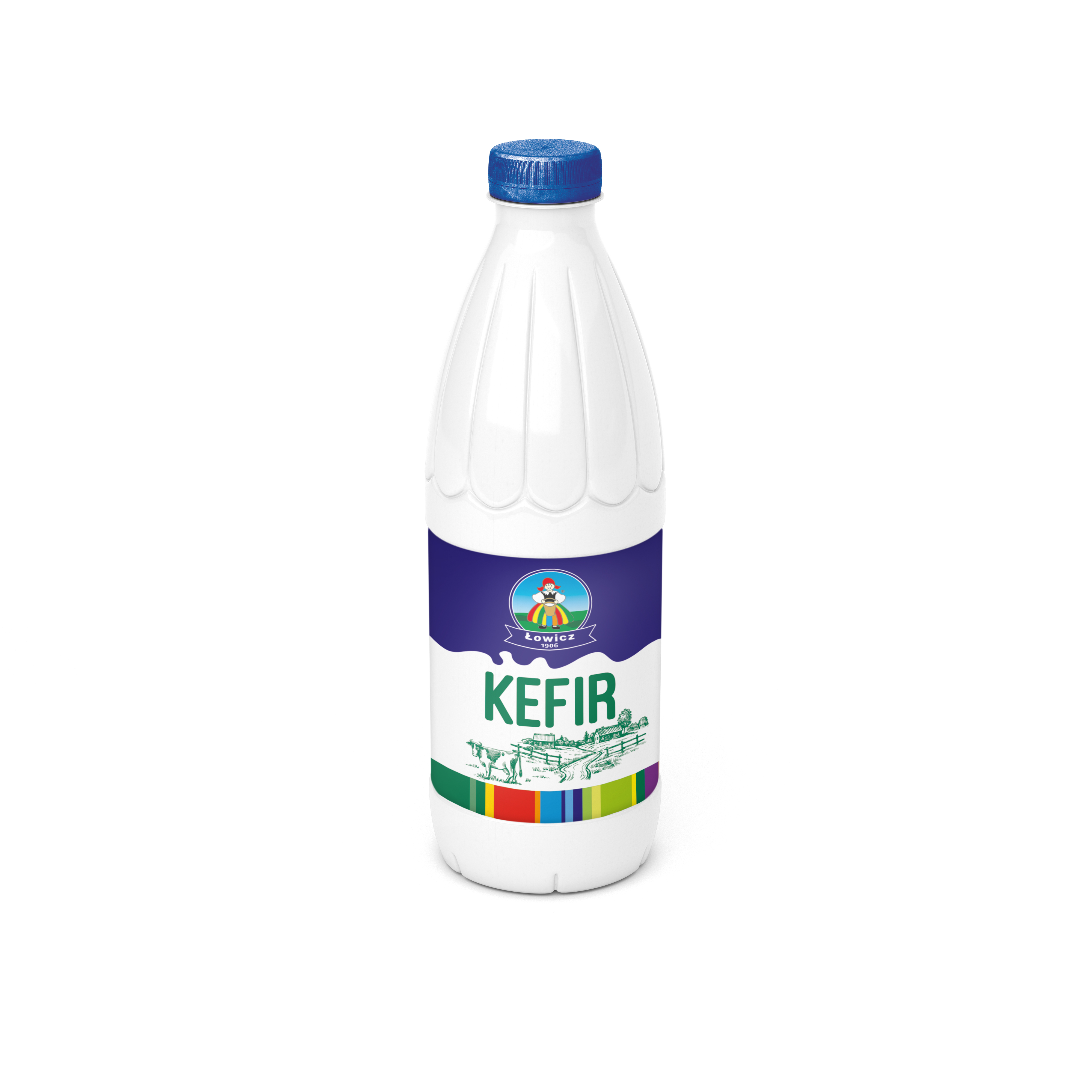 Kefir Naturalny W Butelce Pet 1 Kg Łowicz