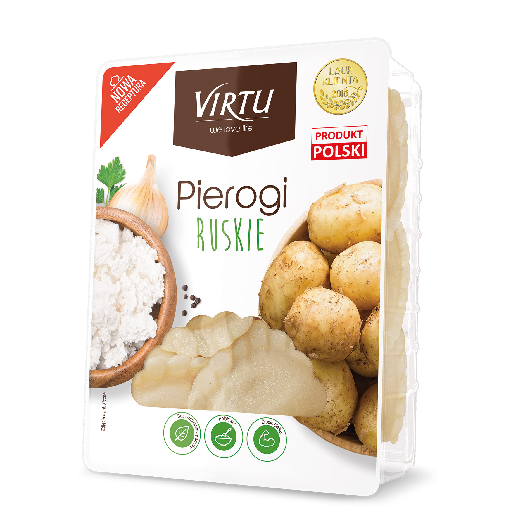 Pierogi Ruskie Virtu 1Kg