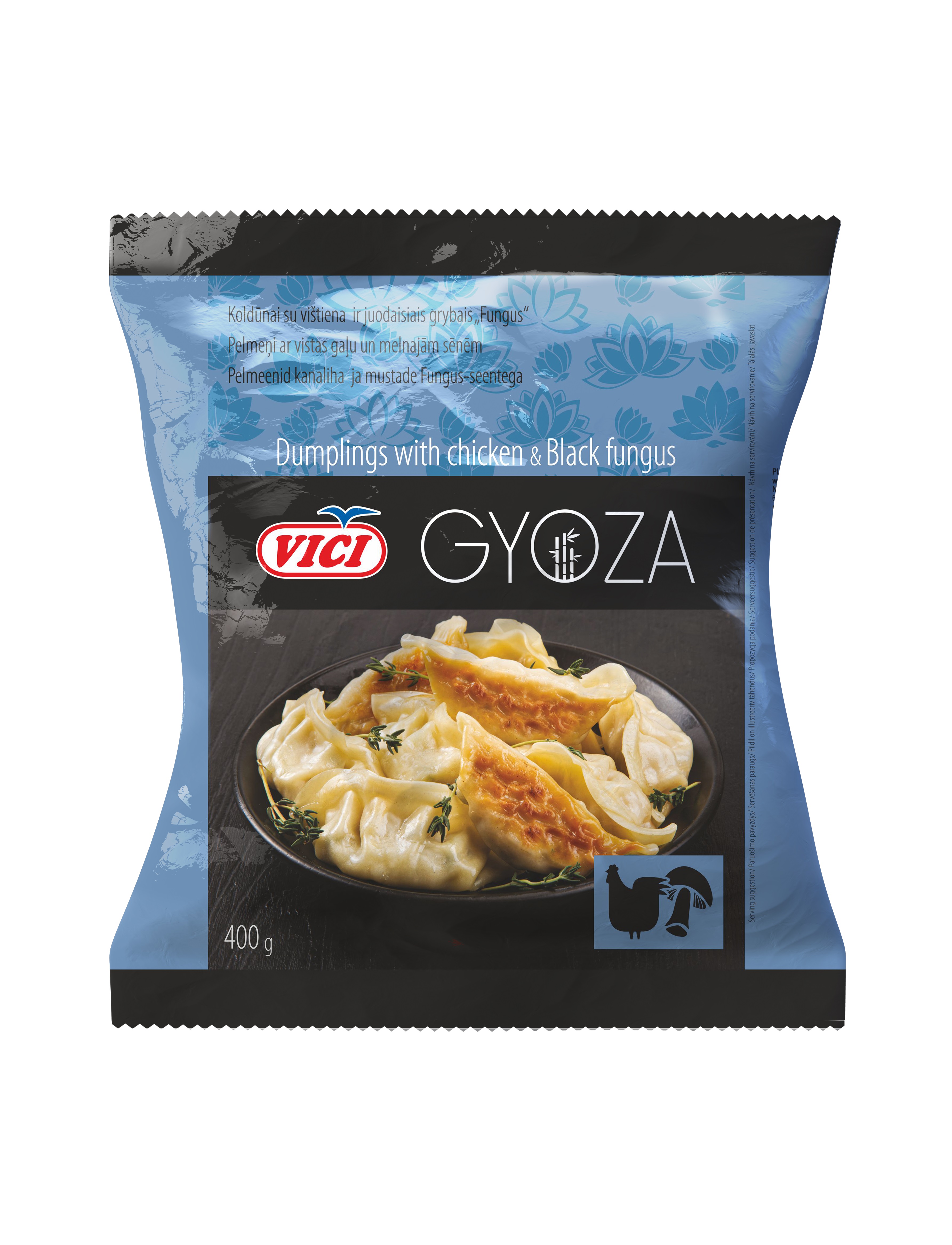 Vici Gyoza Pierogi Z Kurczakiem I Grzybami Mun 400 G