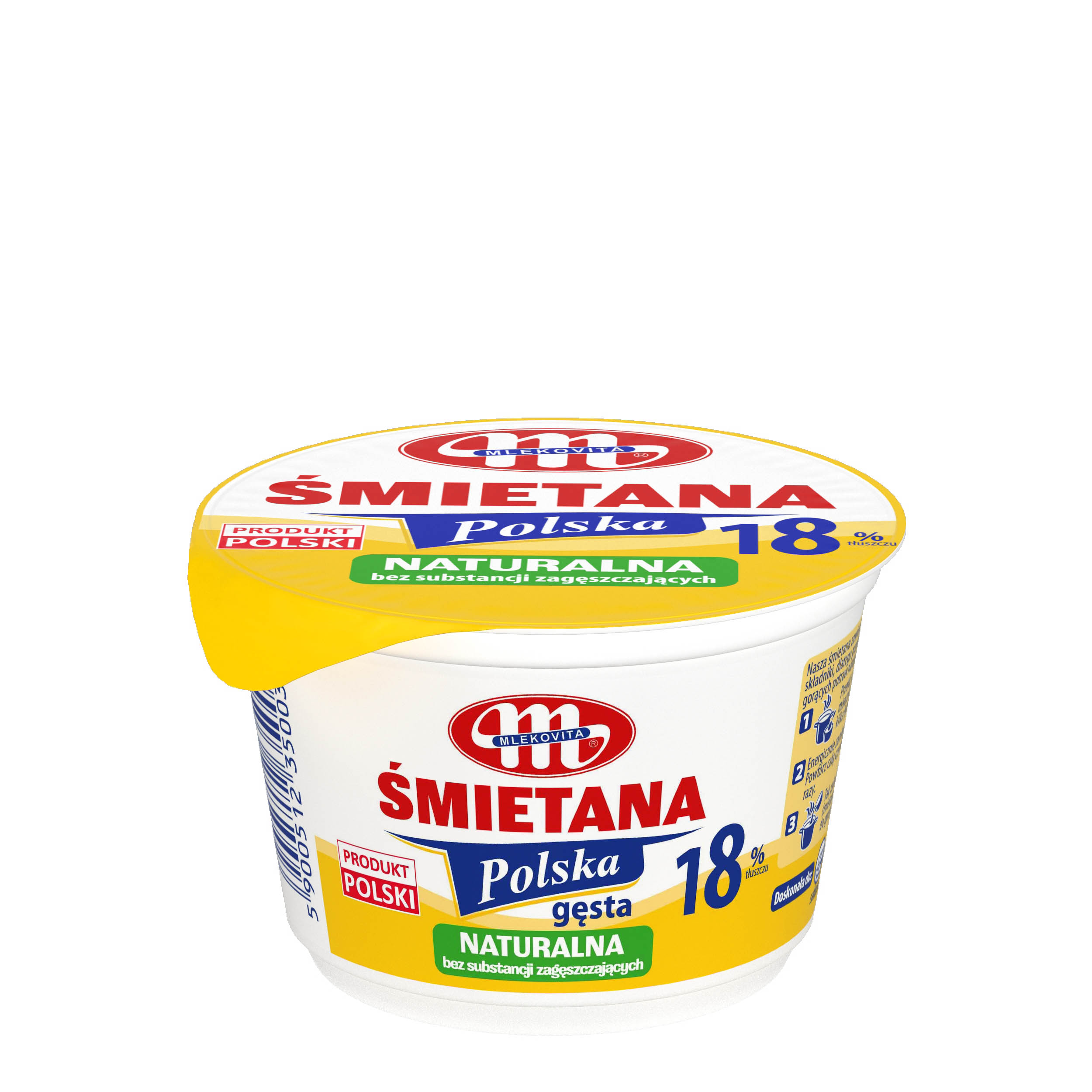 Mlekovita Śmietana Polska 18% Tł. 200G